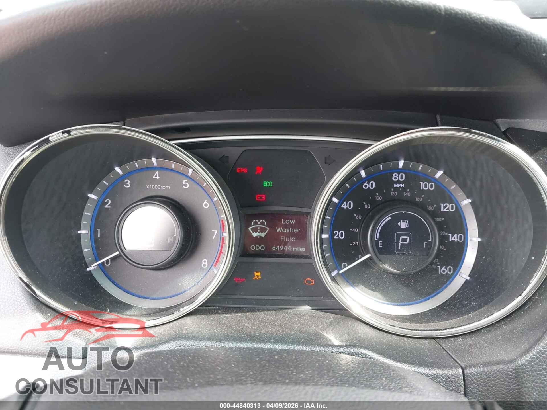 HYUNDAI SONATA 2013 - 5NPEB4AC2DH697468
