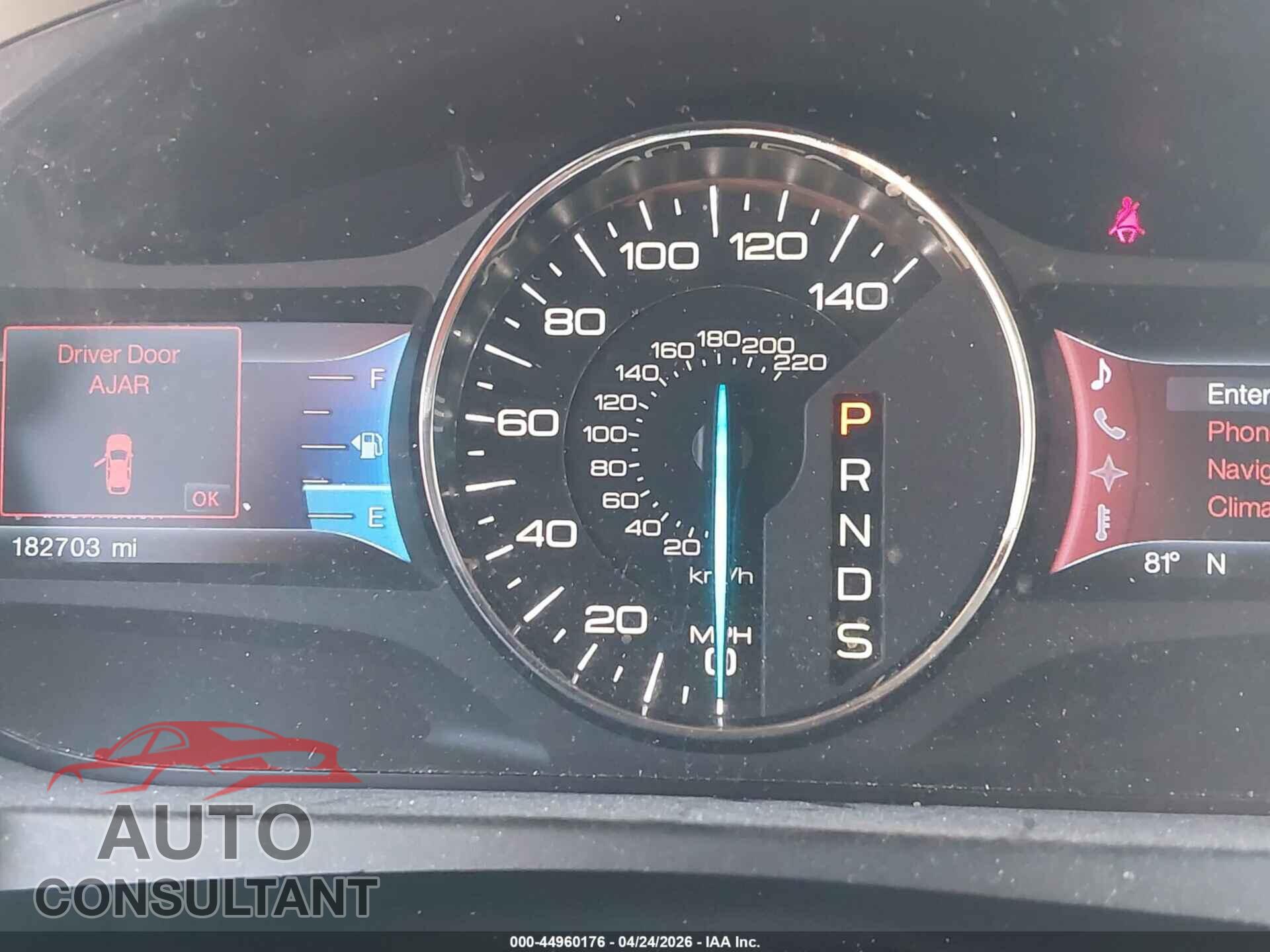 FORD EDGE 2013 - 2FMDK3JC7DBA07596