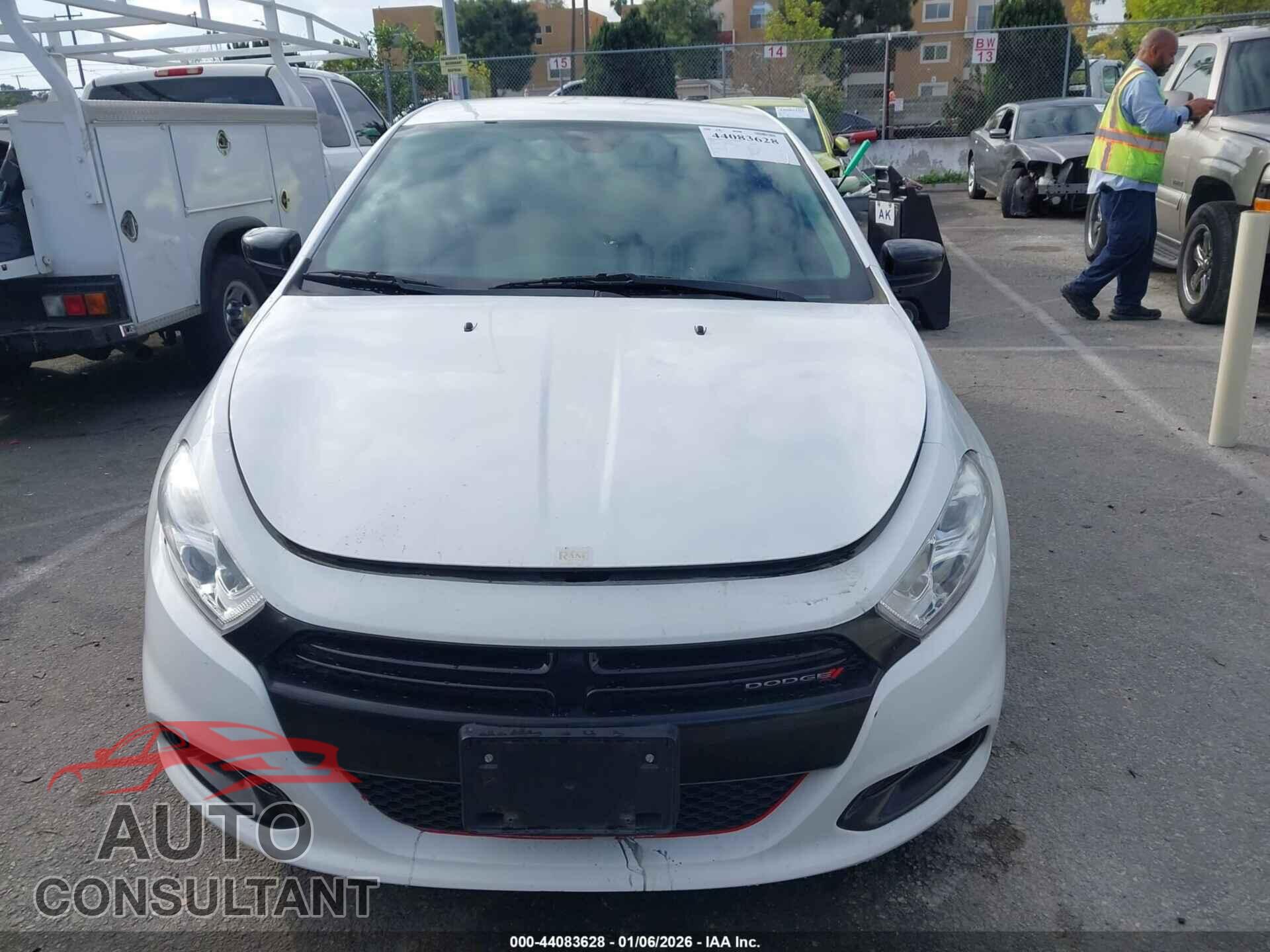 DODGE DART 2016 - 1C3CDFFA6GD821146
