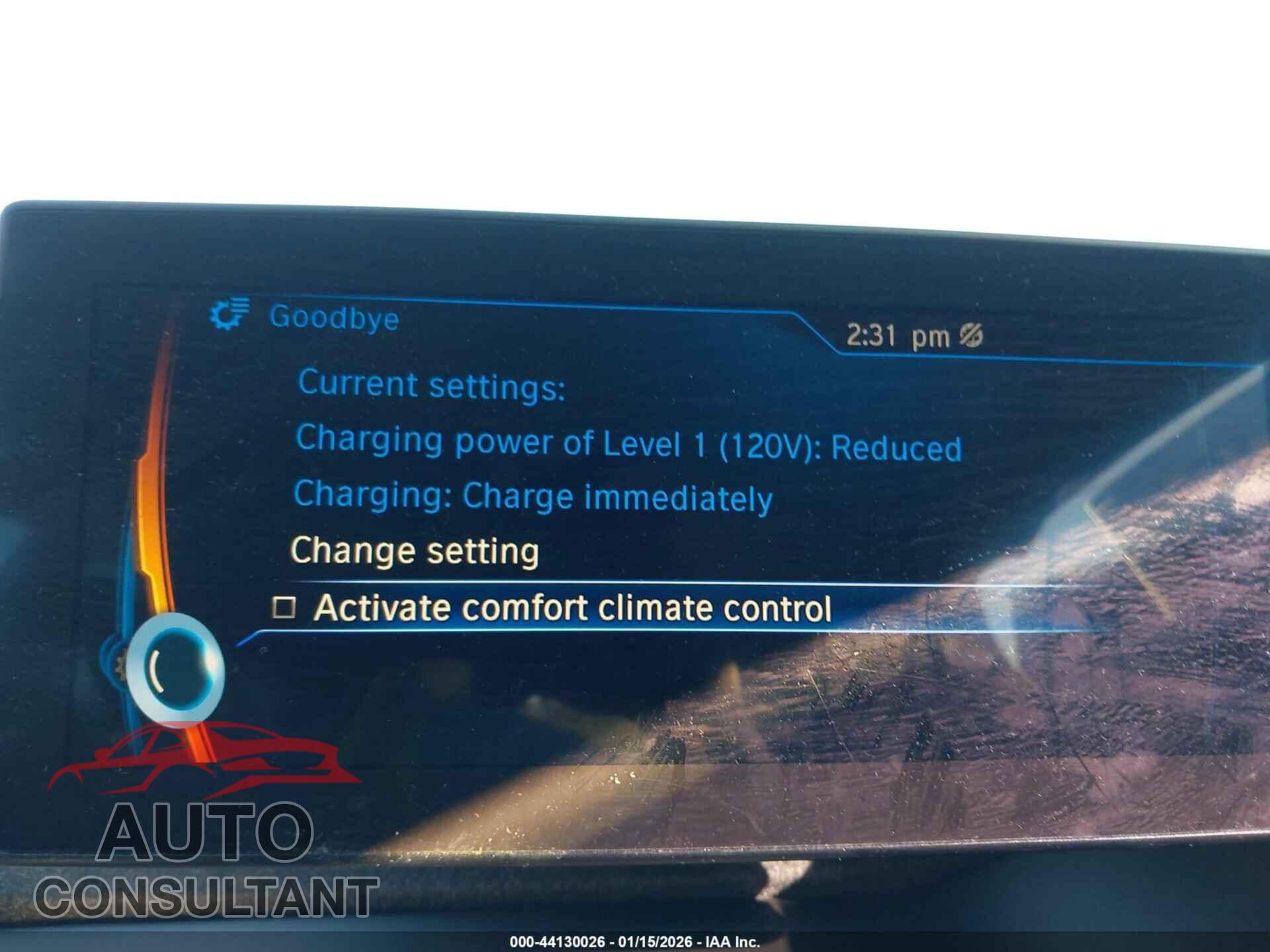BMW I3 2014 - WBY1Z4C5XEV275635