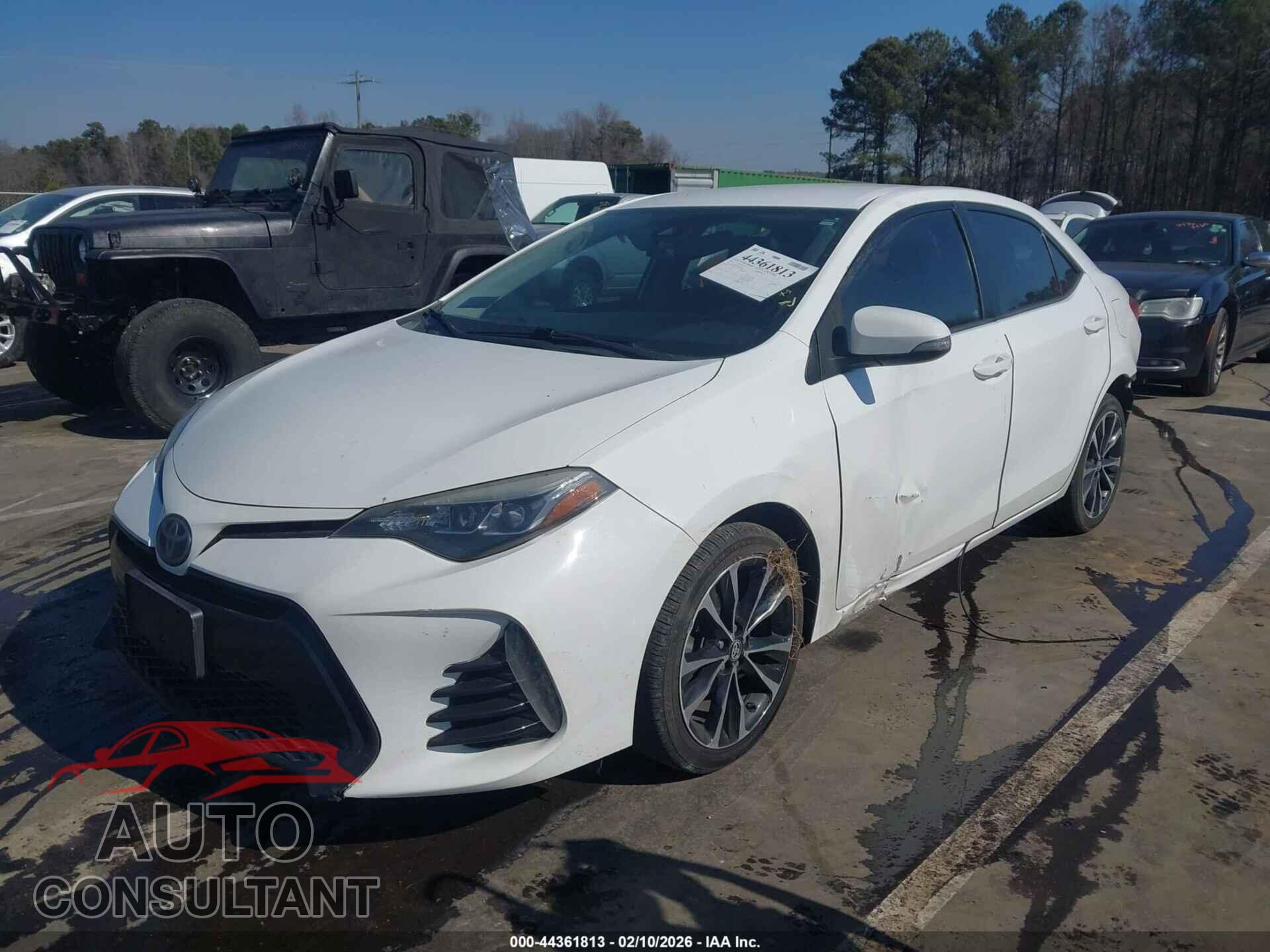 TOYOTA COROLLA 2017 - 2T1BURHE7HC807070