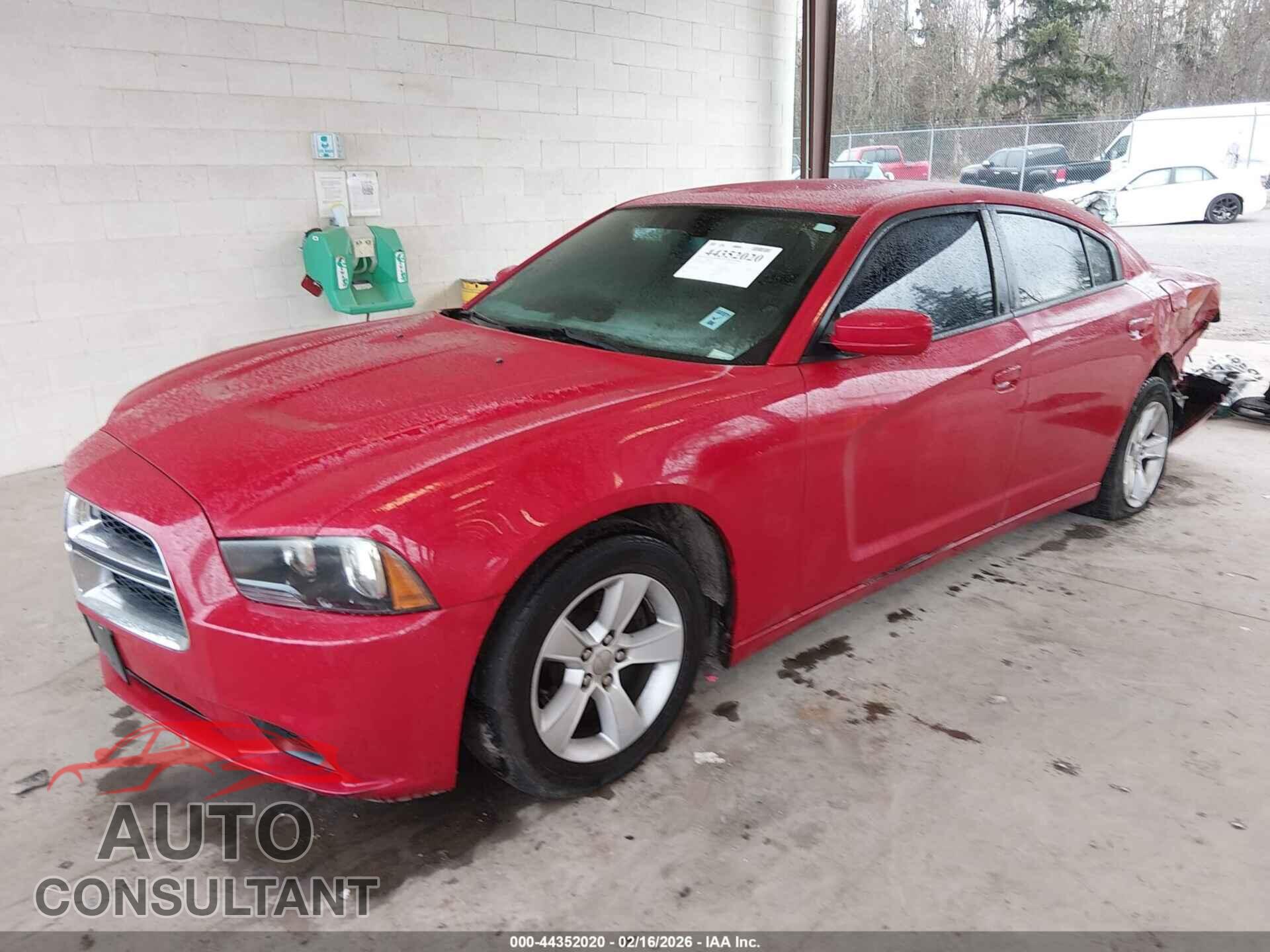 DODGE CHARGER 2012 - 2C3CDXBG3CH301113