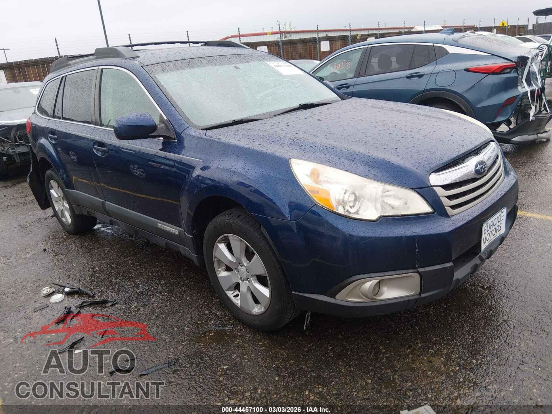 SUBARU OUTBACK 2010 - 4S4BRBCC7A3369949