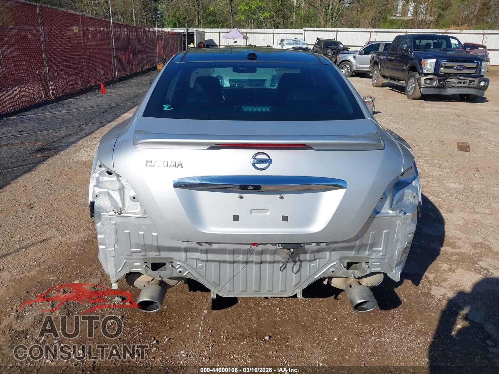 NISSAN MAXIMA 2013 - 1N4AA5AP9DC809727