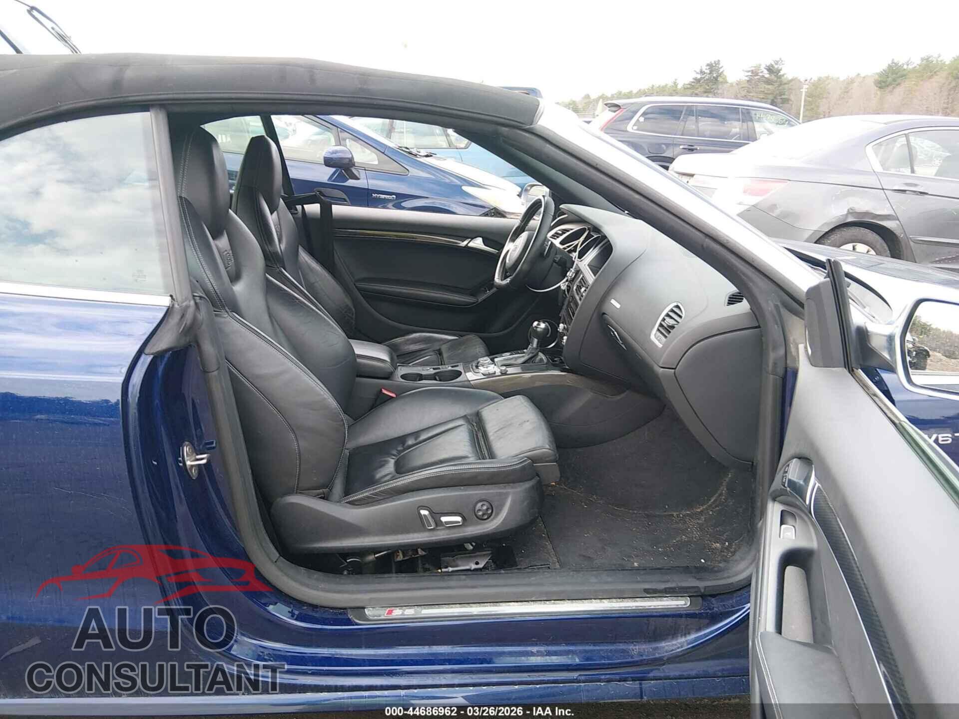 AUDI S5 2013 - WAUVGAFH5DN004779