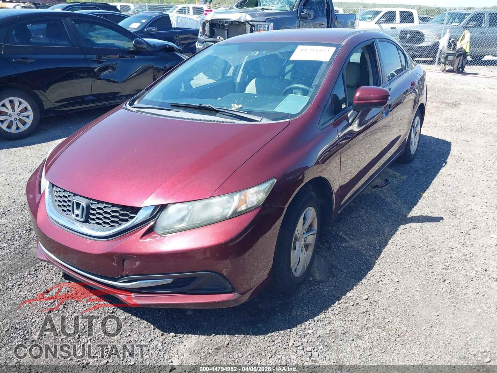 HONDA CIVIC 2015 - 19XFB2F59FE004339