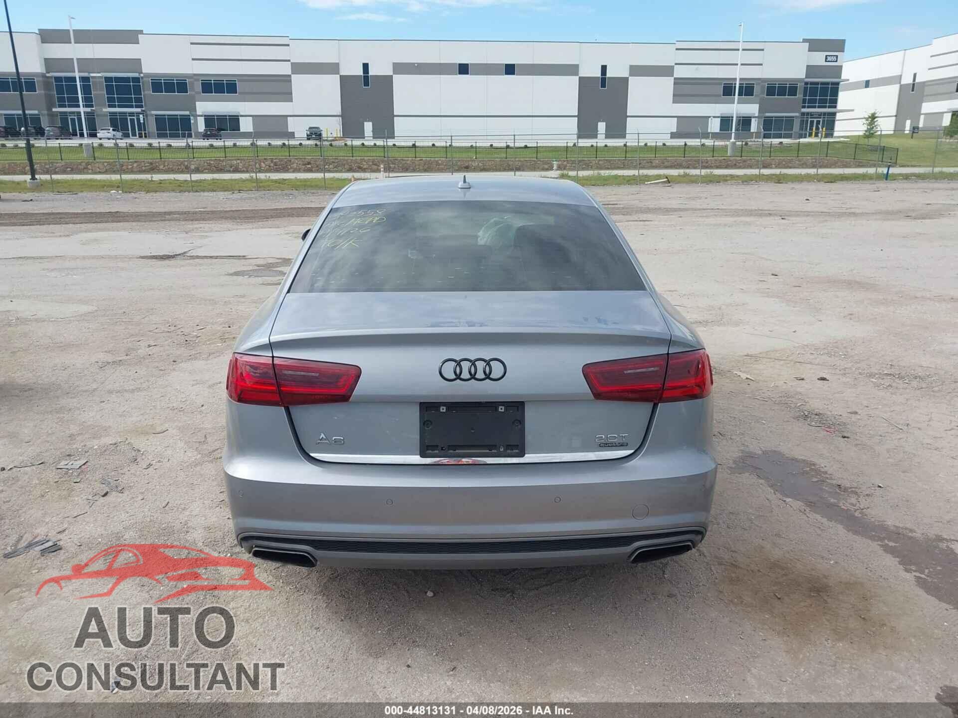 AUDI A6 2016 - WAUGFAFC9GN107353