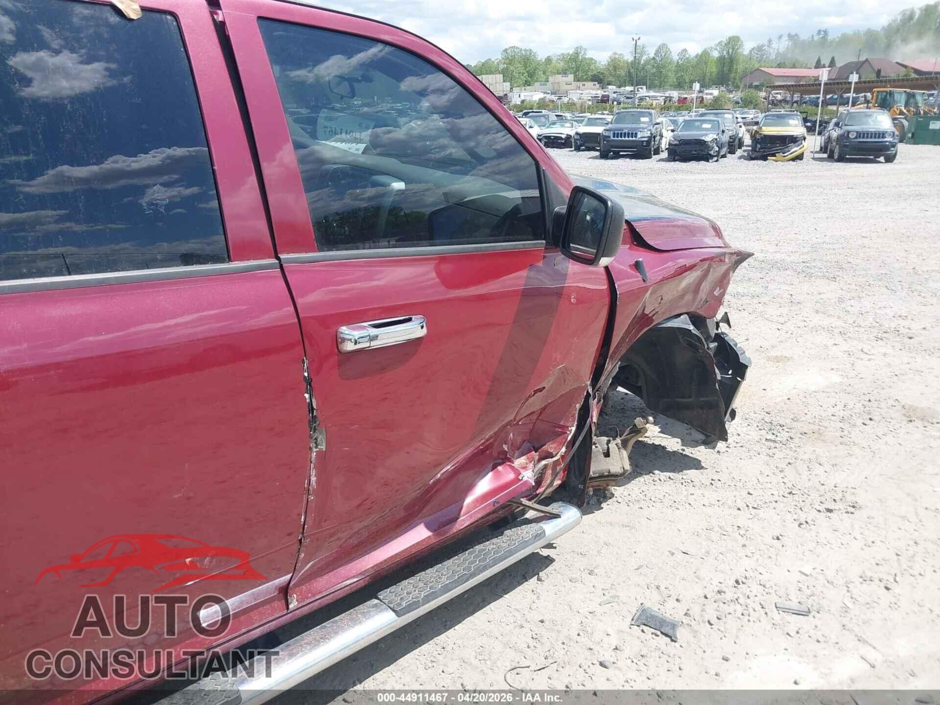 DODGE RAM 1500 2009 - 1D3HB13P69J500593