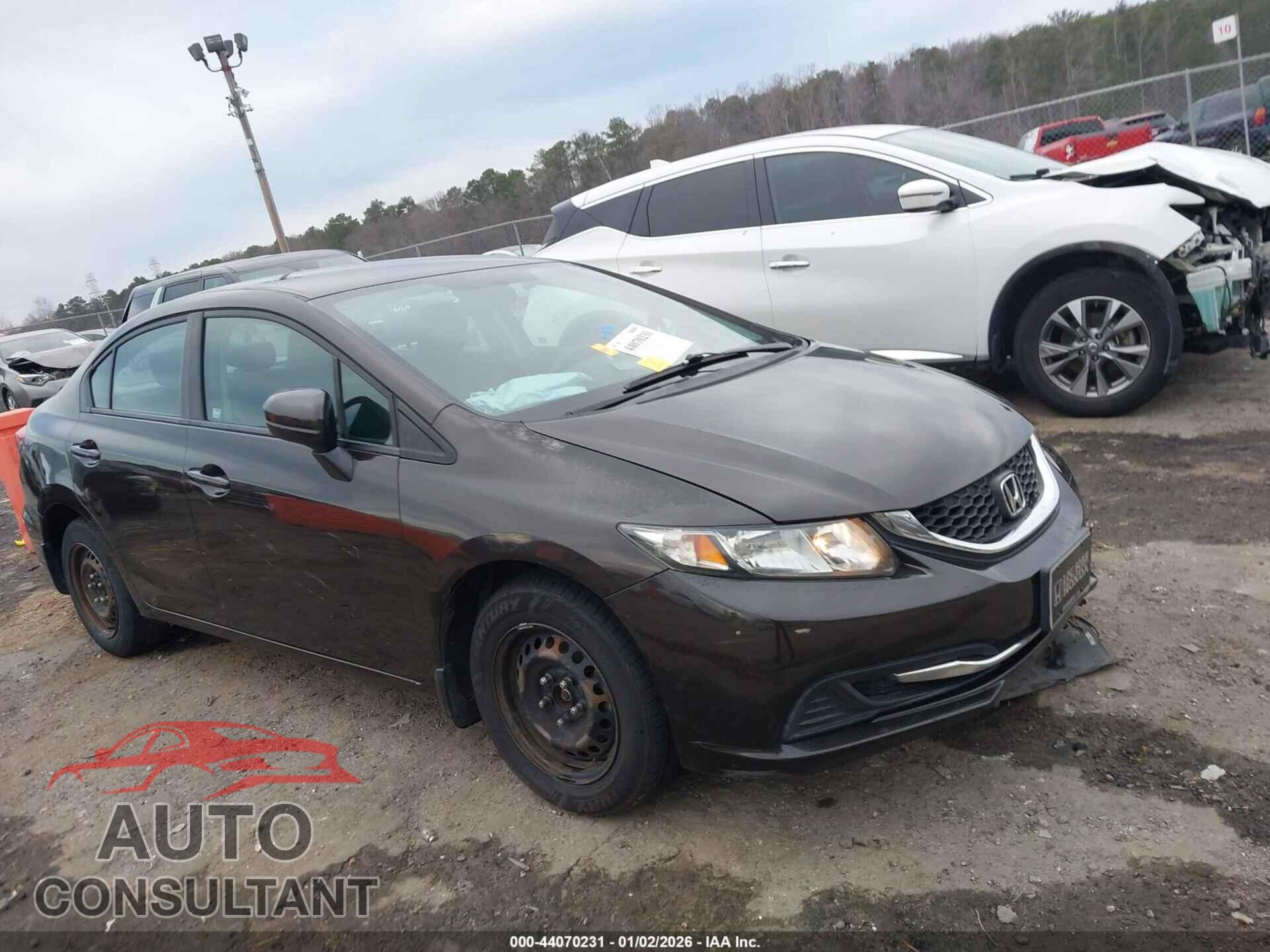 HONDA CIVIC 2014 - 2HGFB2F50EH539421