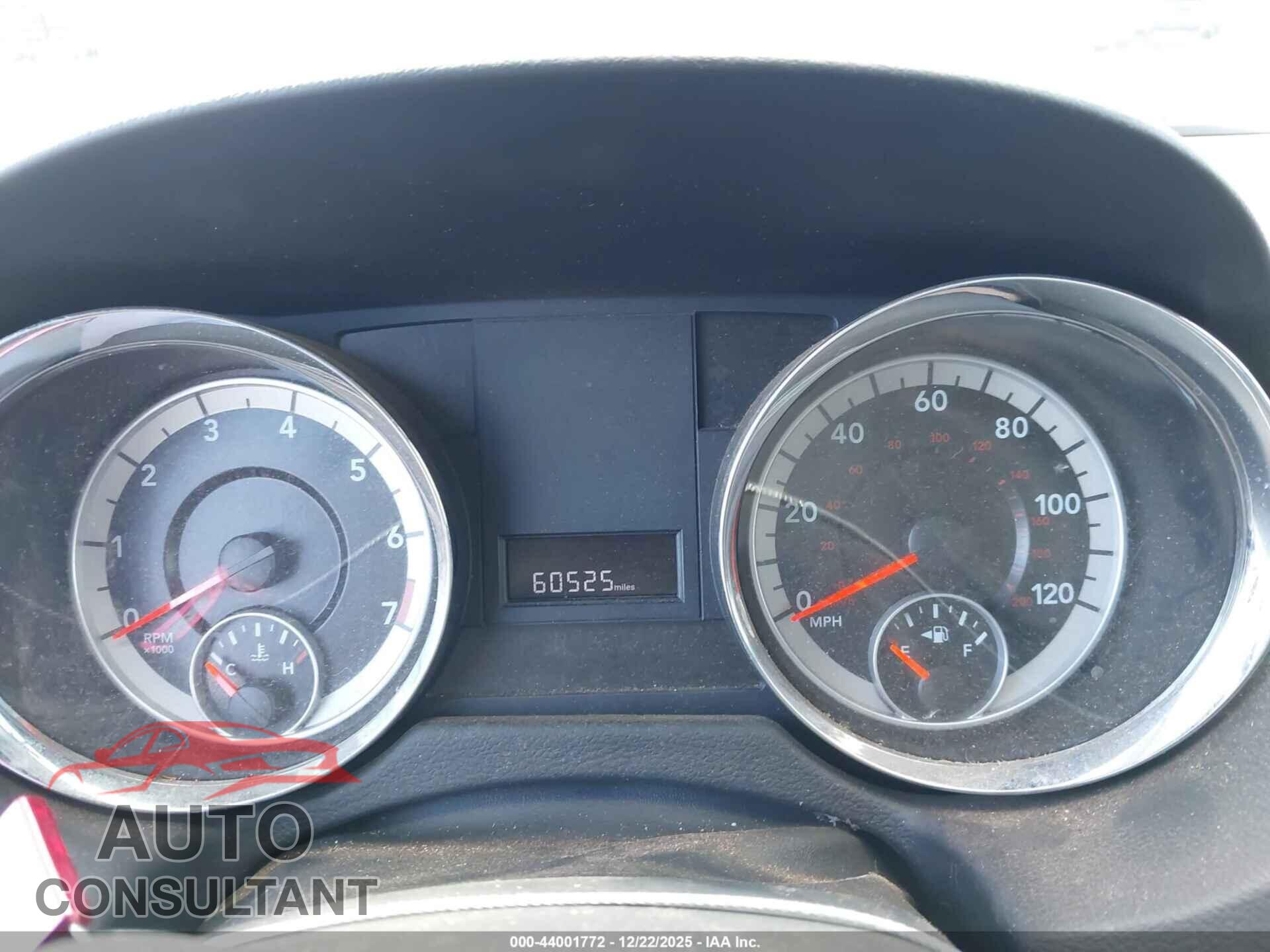 DODGE GRAND CARAVAN 2011 - 2D4RN1AG7BR720661