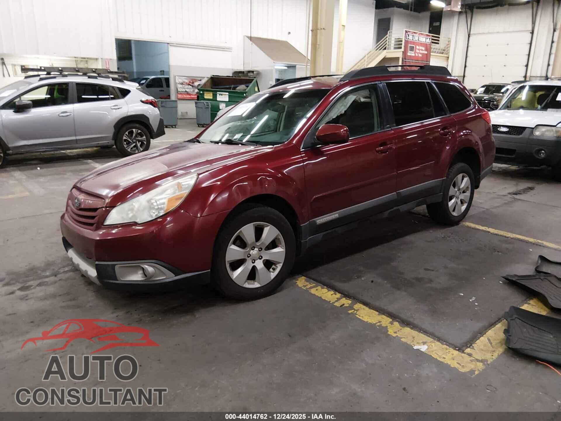 SUBARU OUTBACK 2011 - 4S4BRCGC6B3367210