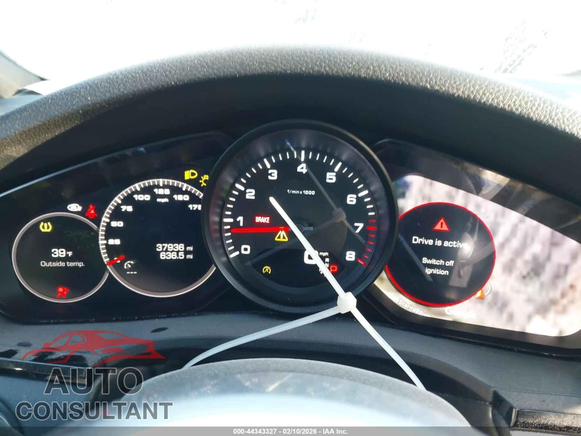 PORSCHE CAYENNE 2019 - WP1AA2AY3KDA10002