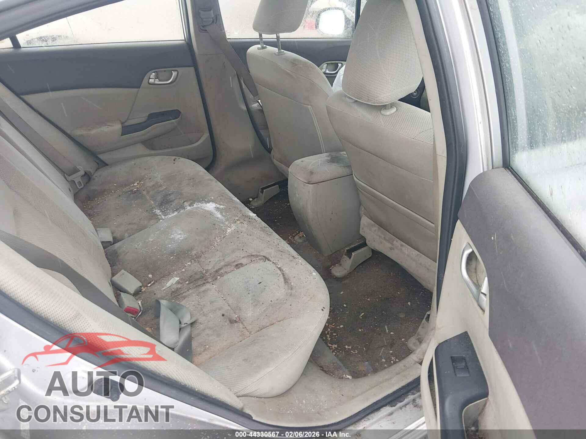 HONDA CIVIC 2012 - 2HGFB2F84CH312420