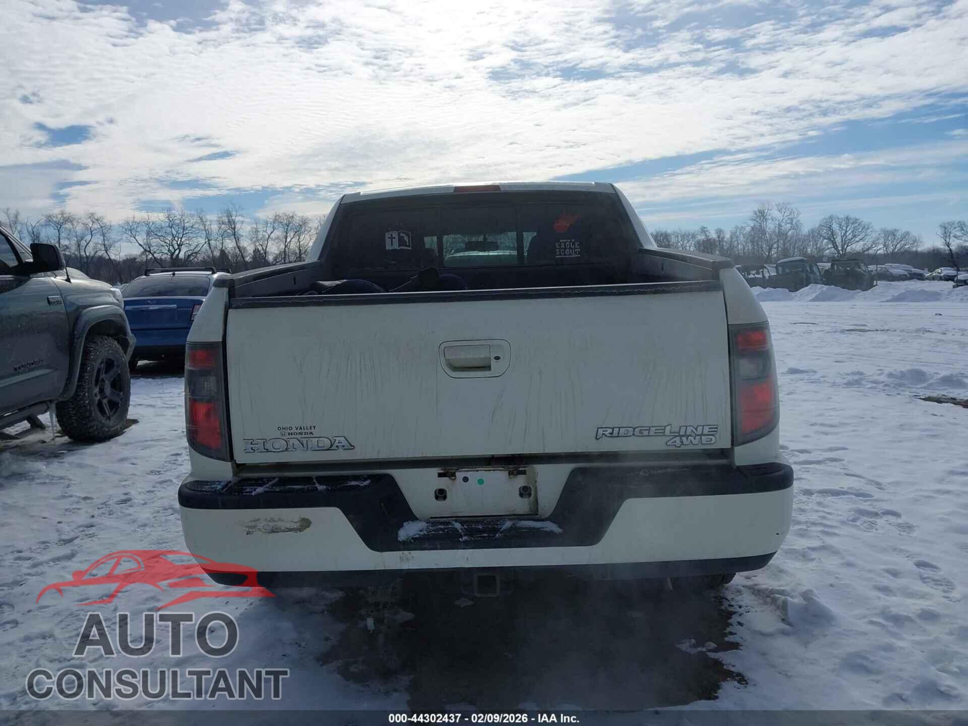 HONDA RIDGELINE 2014 - 5FPYK1F7XEB010476