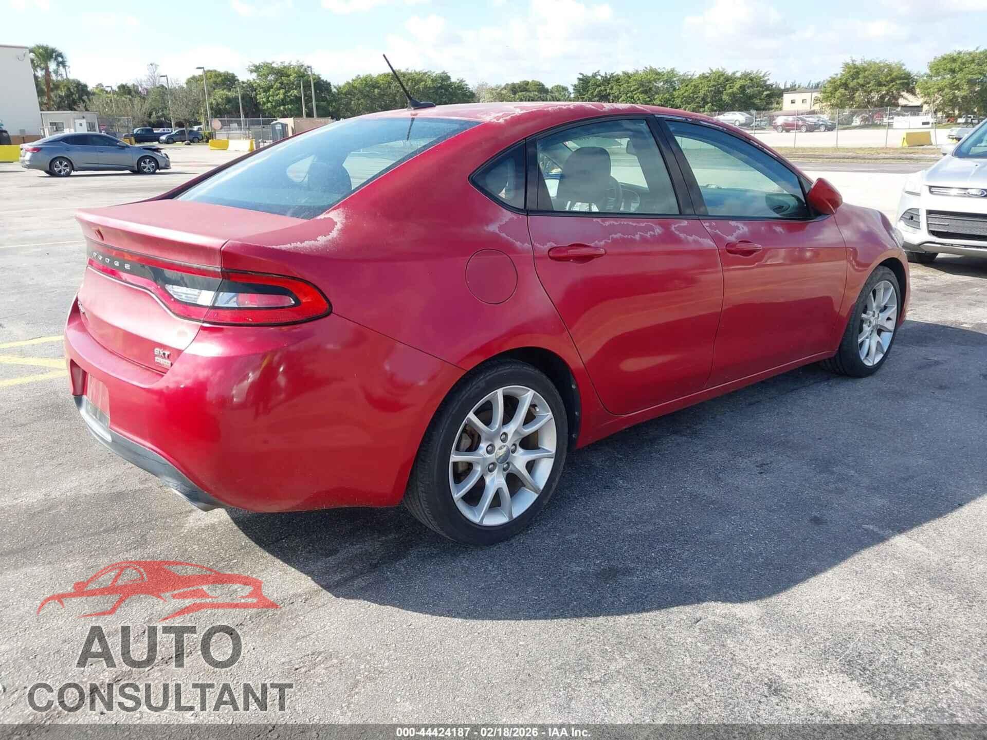 DODGE DART 2013 - 1C3CDFBH5DD252000