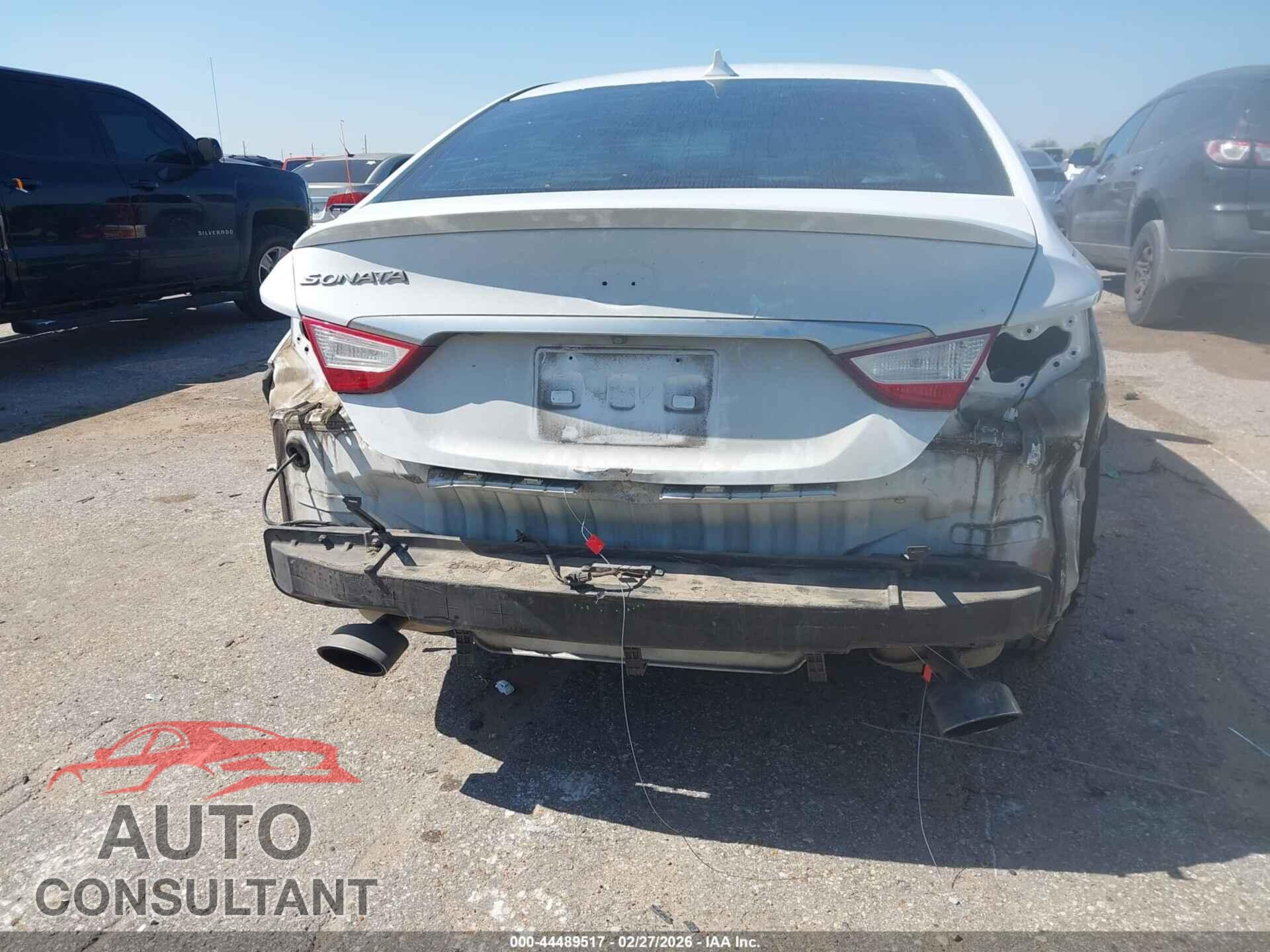 HYUNDAI SONATA 2012 - 5NPEC4AC5CH444270