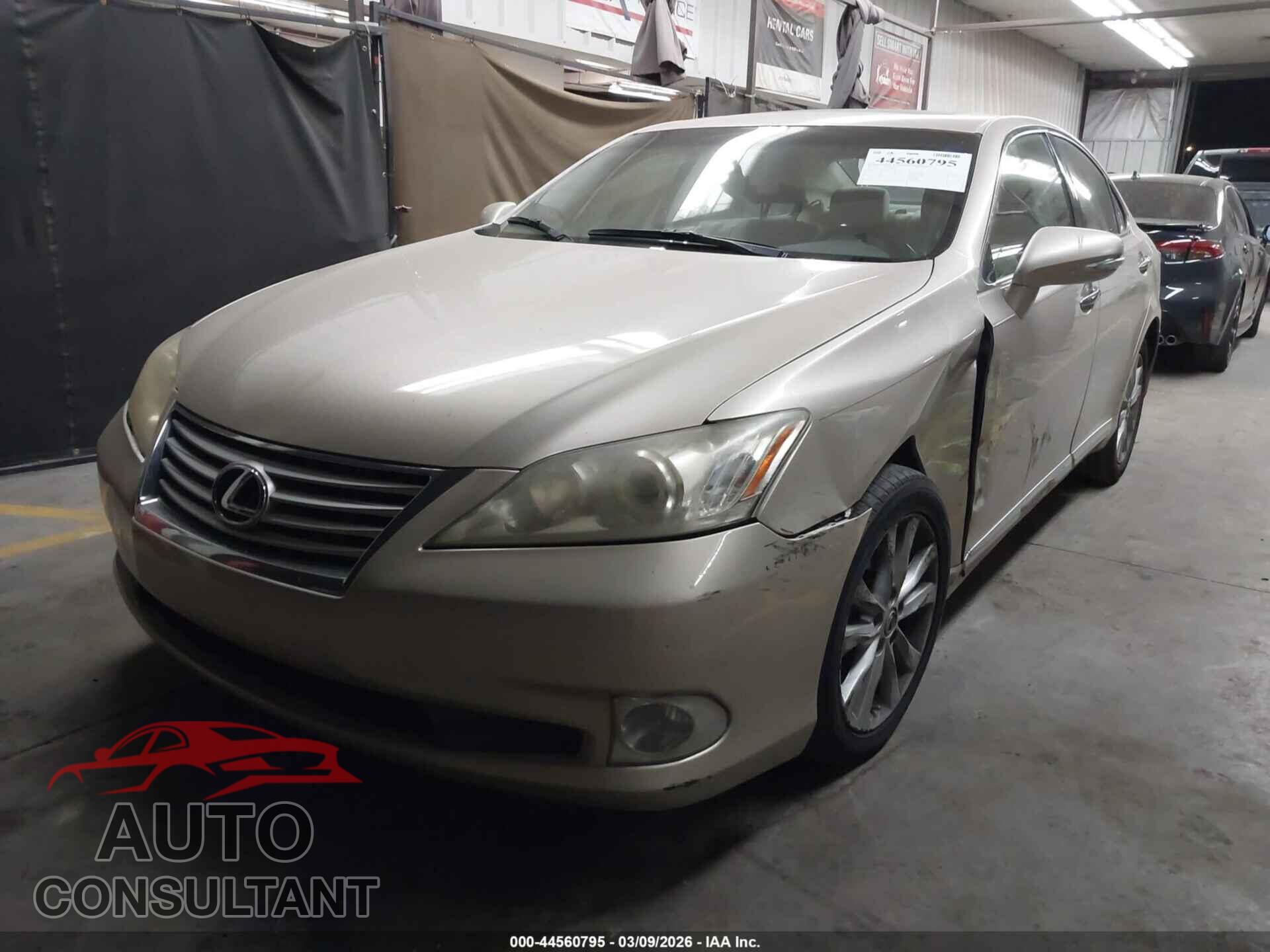LEXUS ES 350 2011 - JTHBK1EG7B2425798