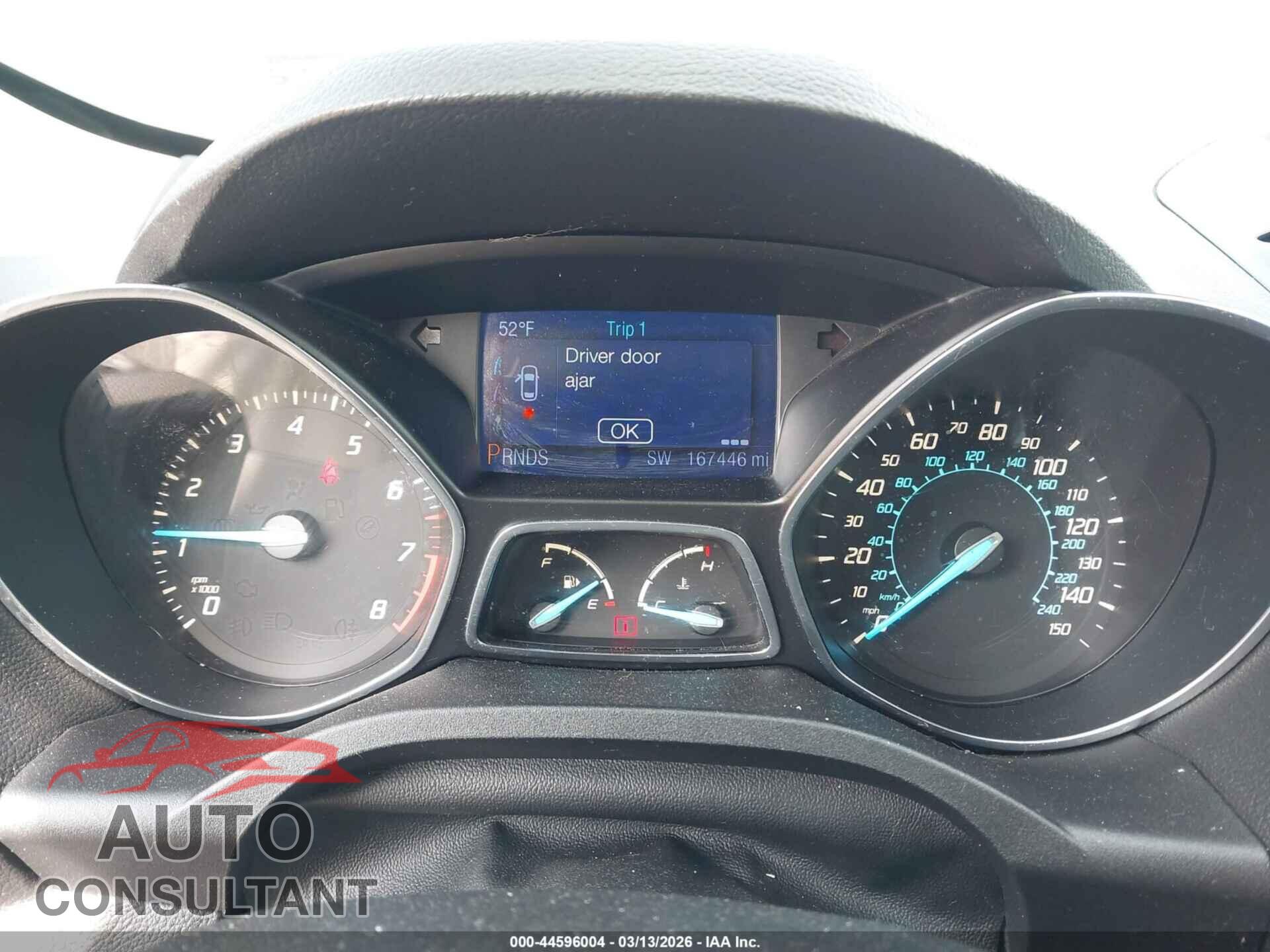 FORD ESCAPE 2013 - 1FMCU0F73DUB44092