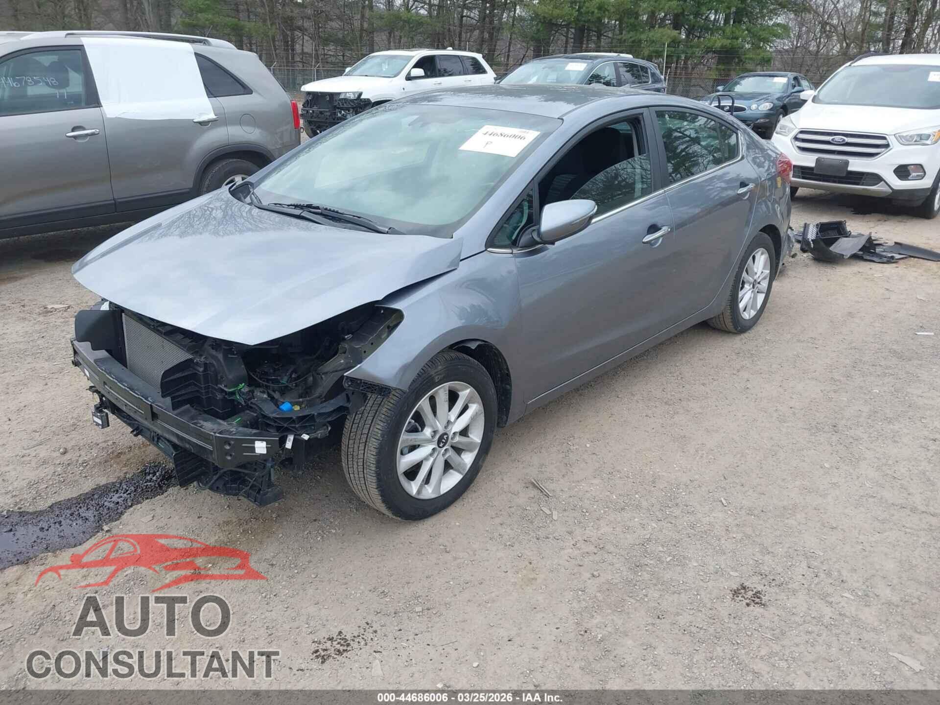 KIA FORTE 2017 - 3KPFL4A78HE088318