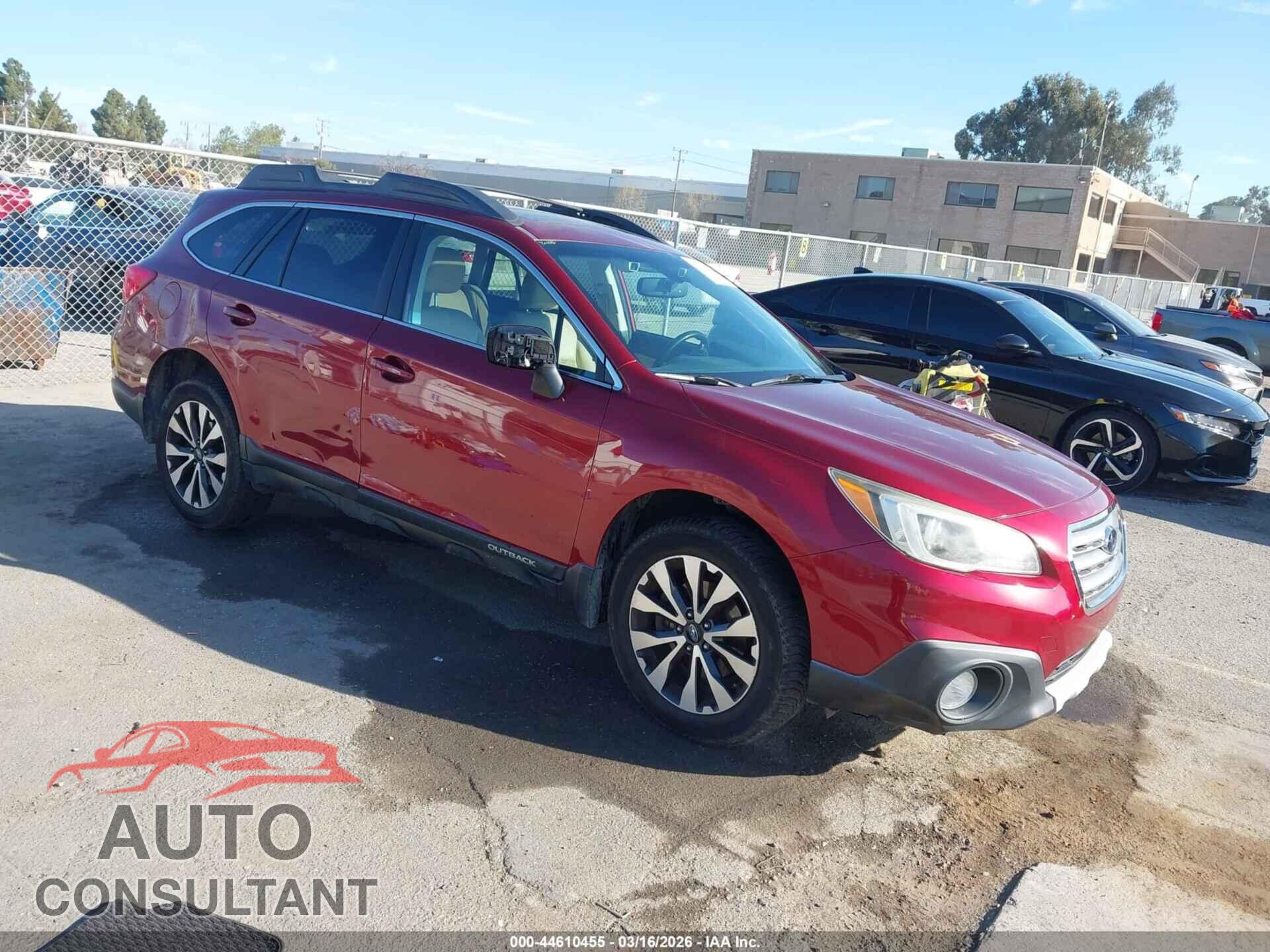 SUBARU OUTBACK 2016 - 4S4BSANC5G3238104