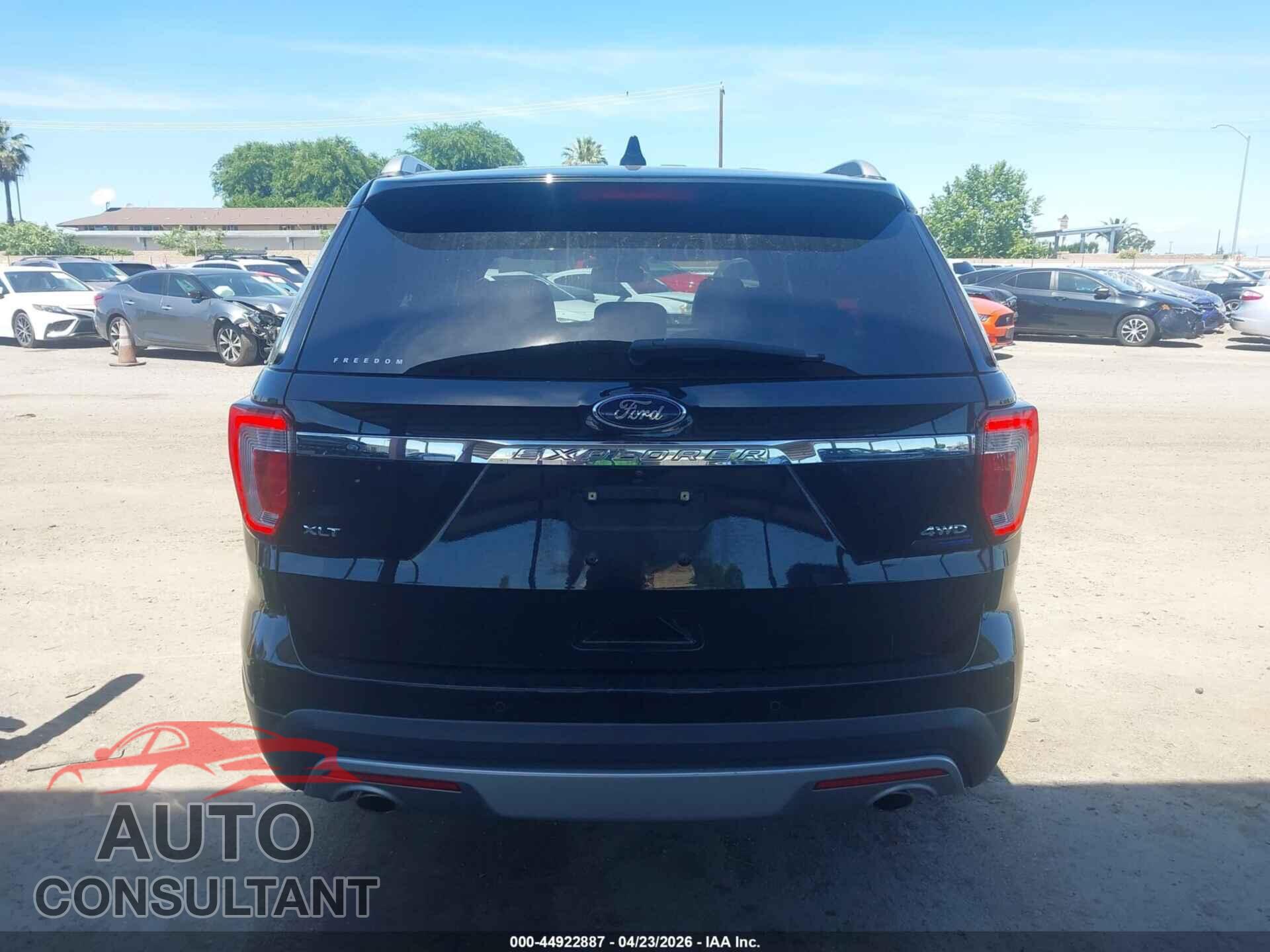 FORD EXPLORER 2017 - 1FM5K8D83HGD43950