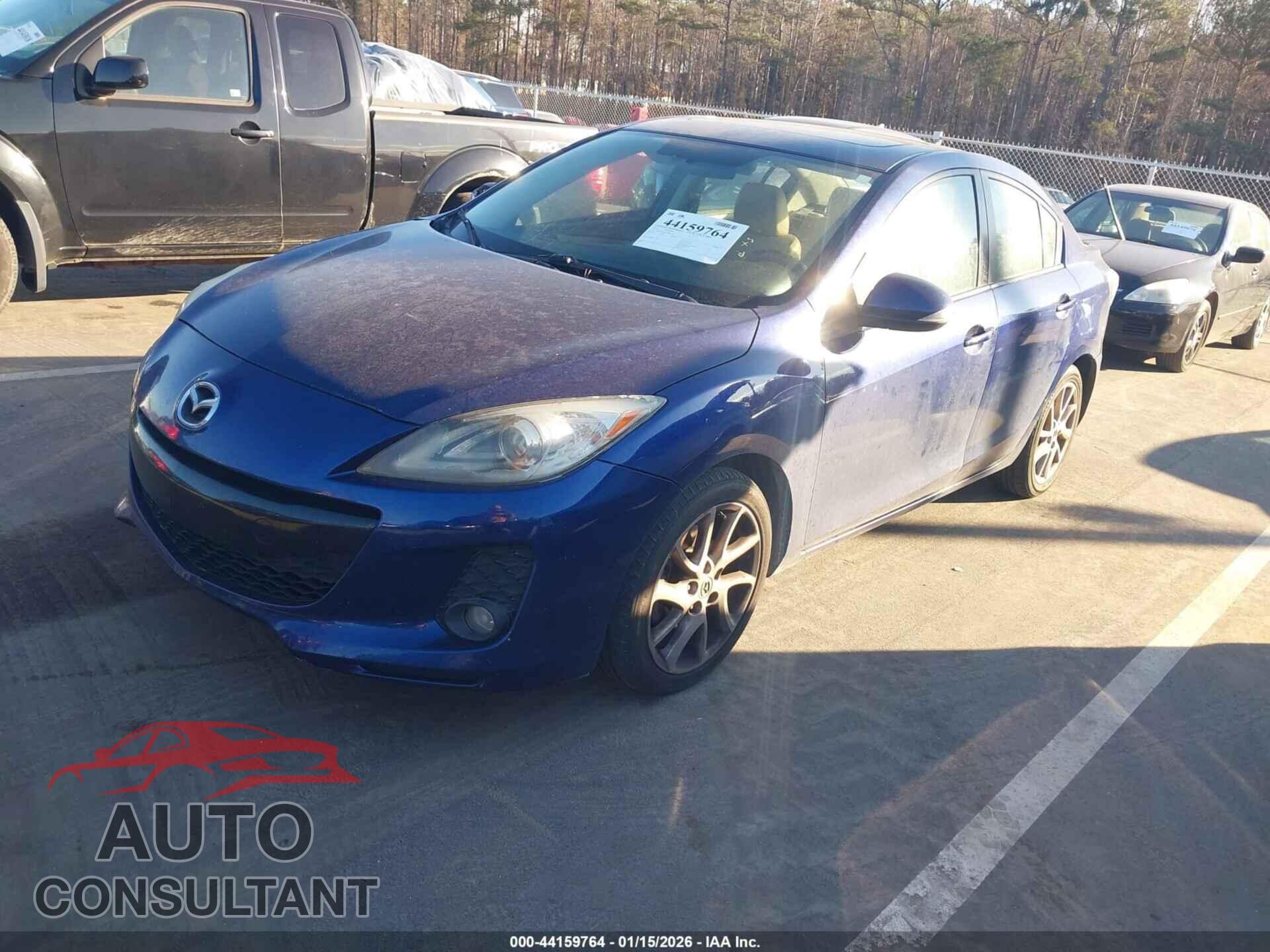 MAZDA 3 2012 - JM1BL1W56C1608726
