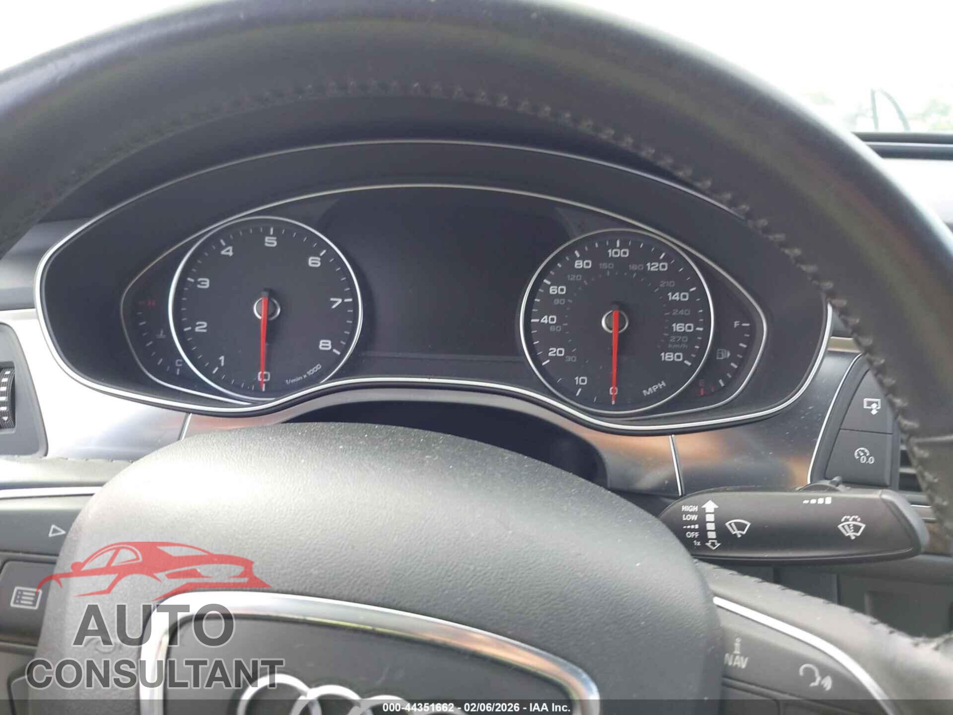 AUDI A6 2013 - WAUGFAFC6DN022367