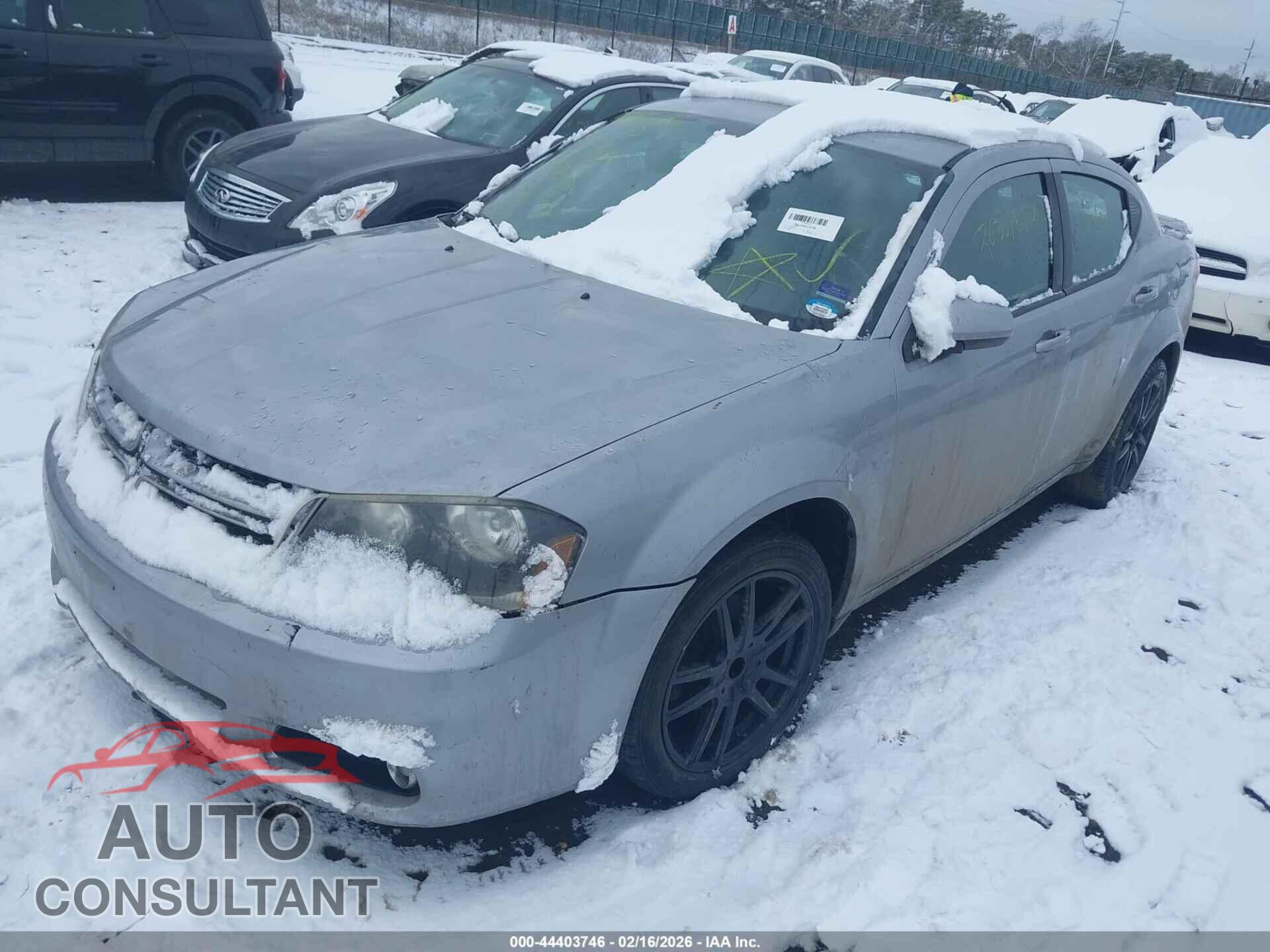 DODGE AVENGER 2013 - 1C3CDZCB8DN557061