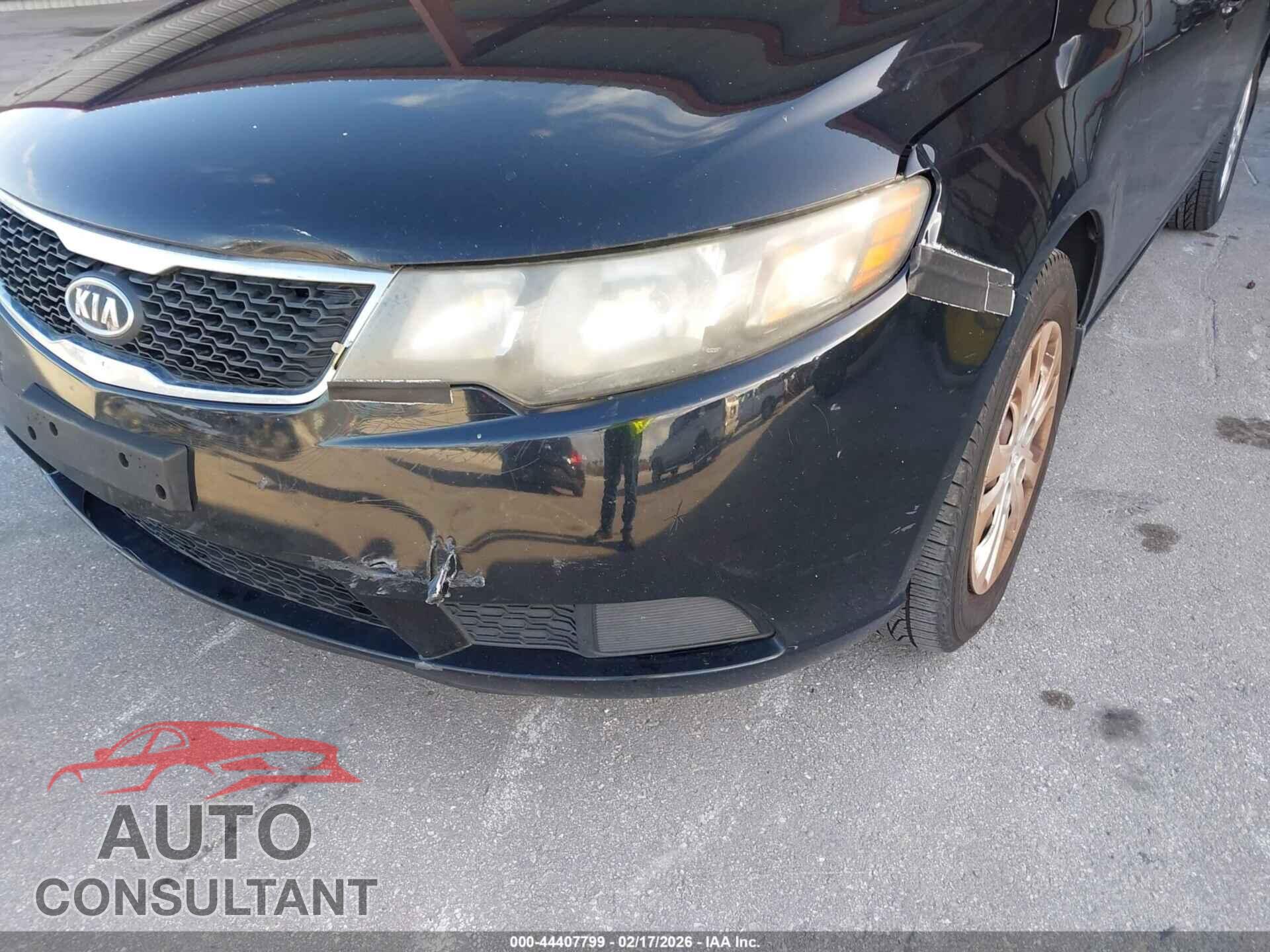 KIA FORTE 2012 - KNAFU4A2XC5533452