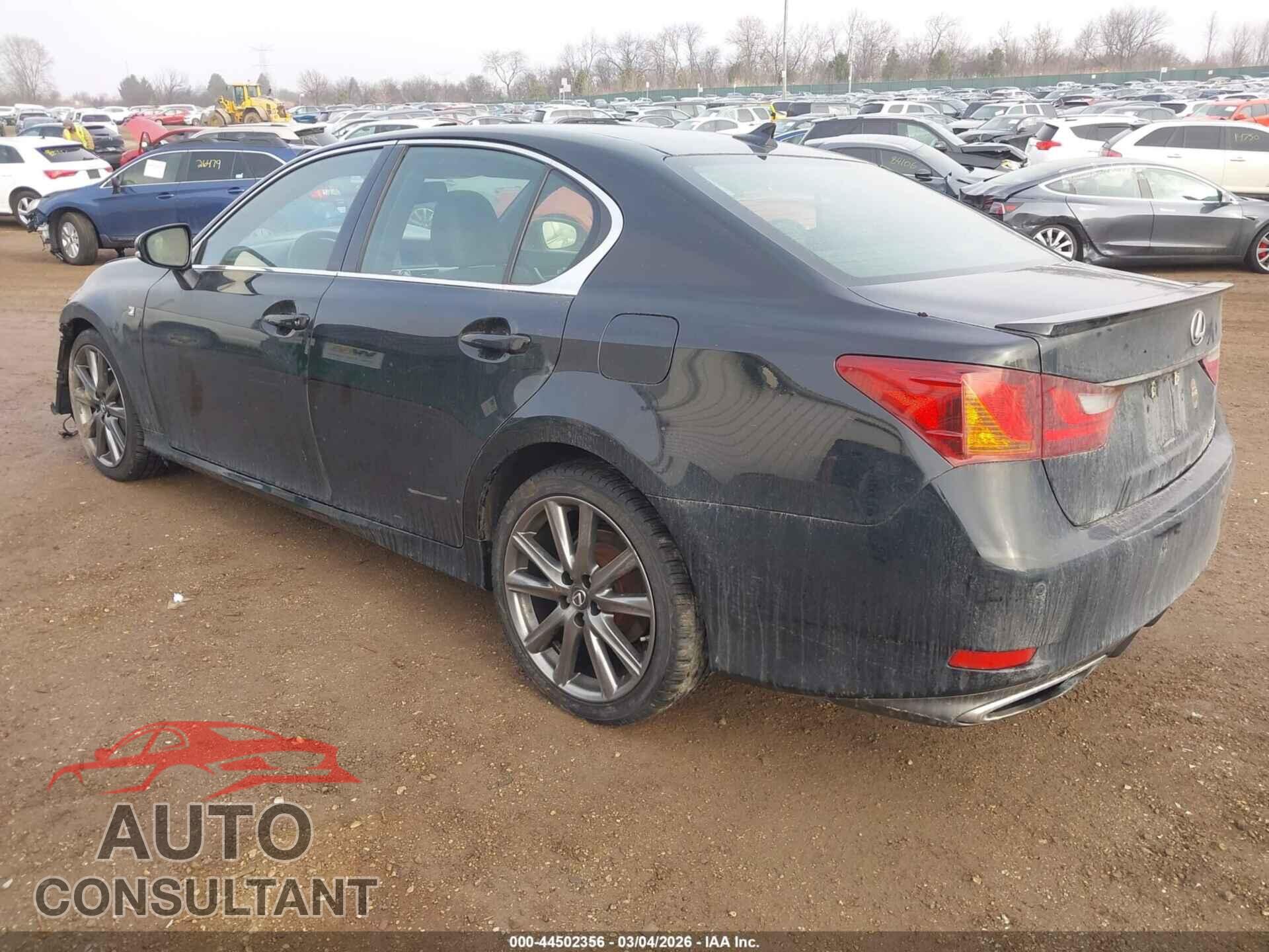 LEXUS GS 350 2013 - JTHCE1BLXD5018461