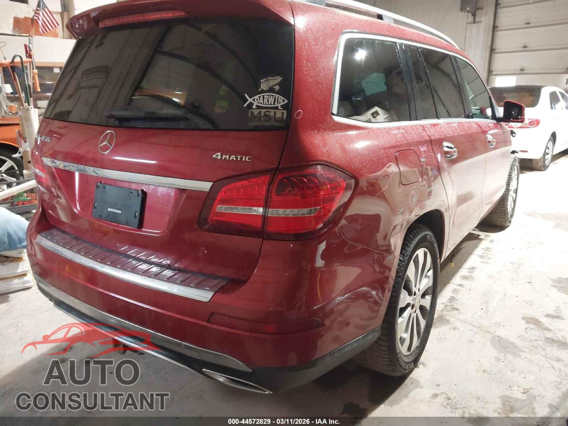 MERCEDES-BENZ GLS 450 2017 - 4JGDF6EE8HA856977