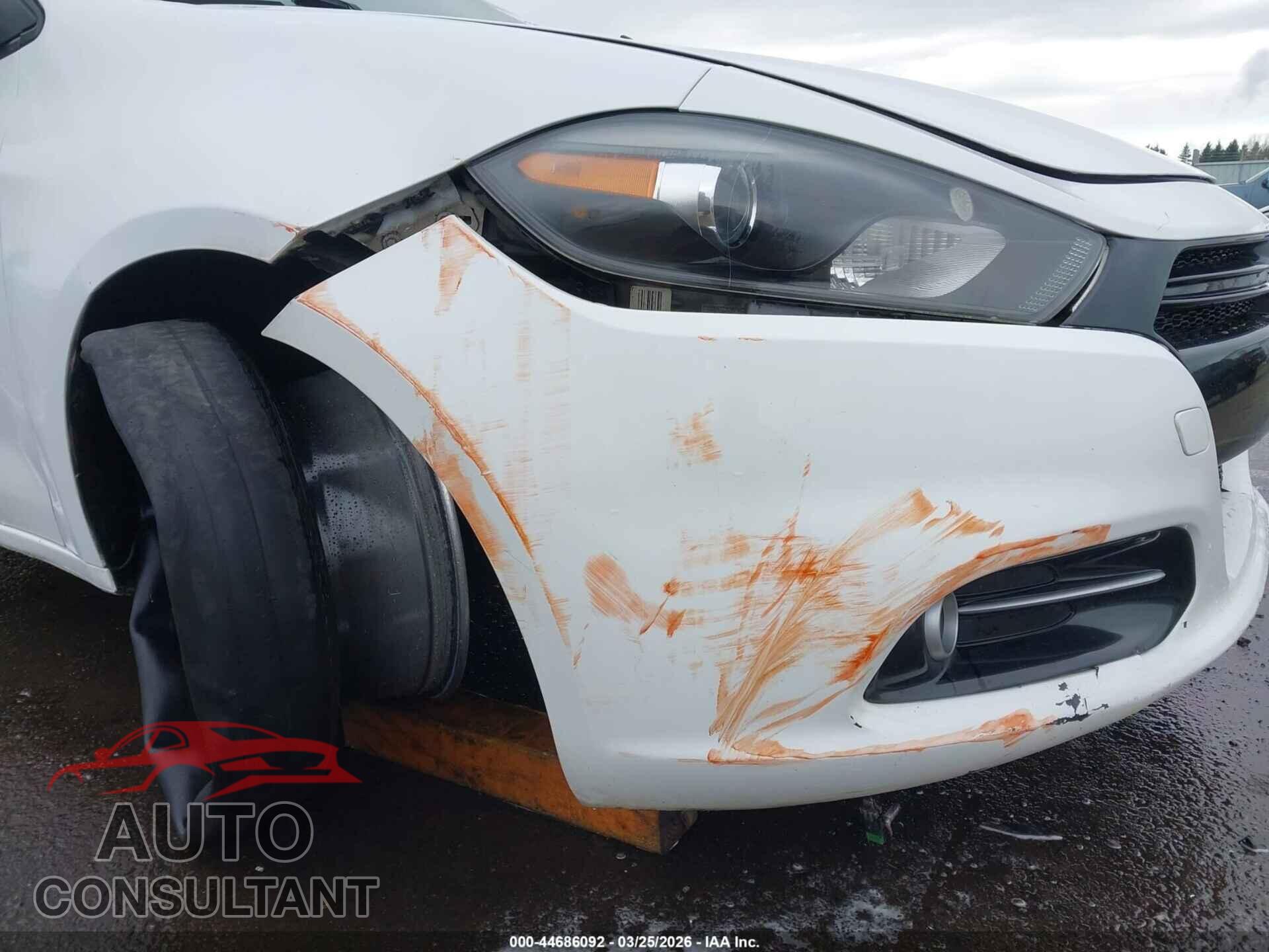 DODGE DART 2013 - 1C3CDFBA6DD329993