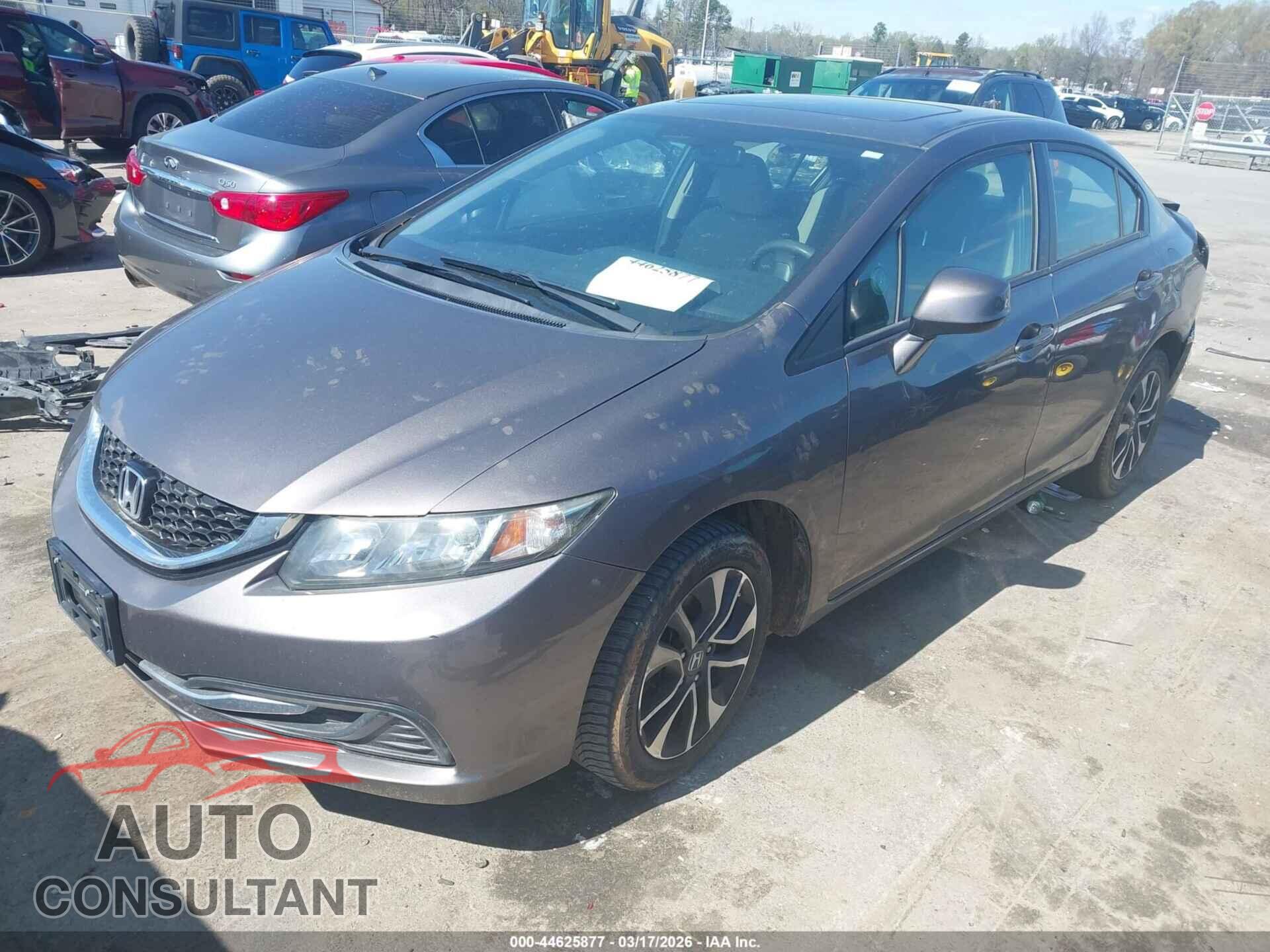 HONDA CIVIC 2013 - 19XFB2F82DE071601