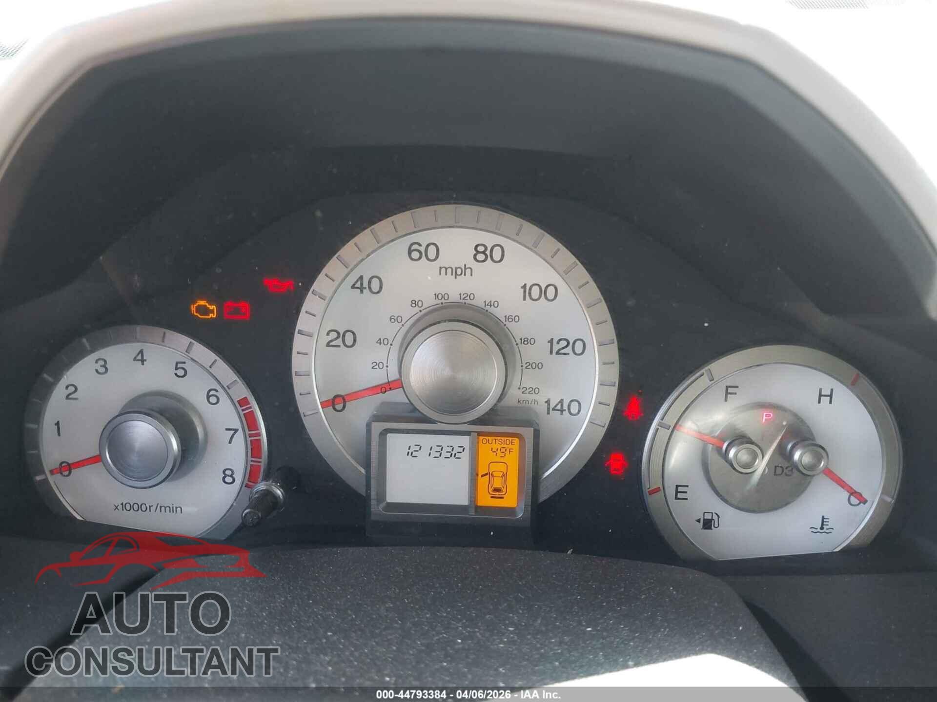 HONDA PILOT 2009 - 5FNYF48569B053812