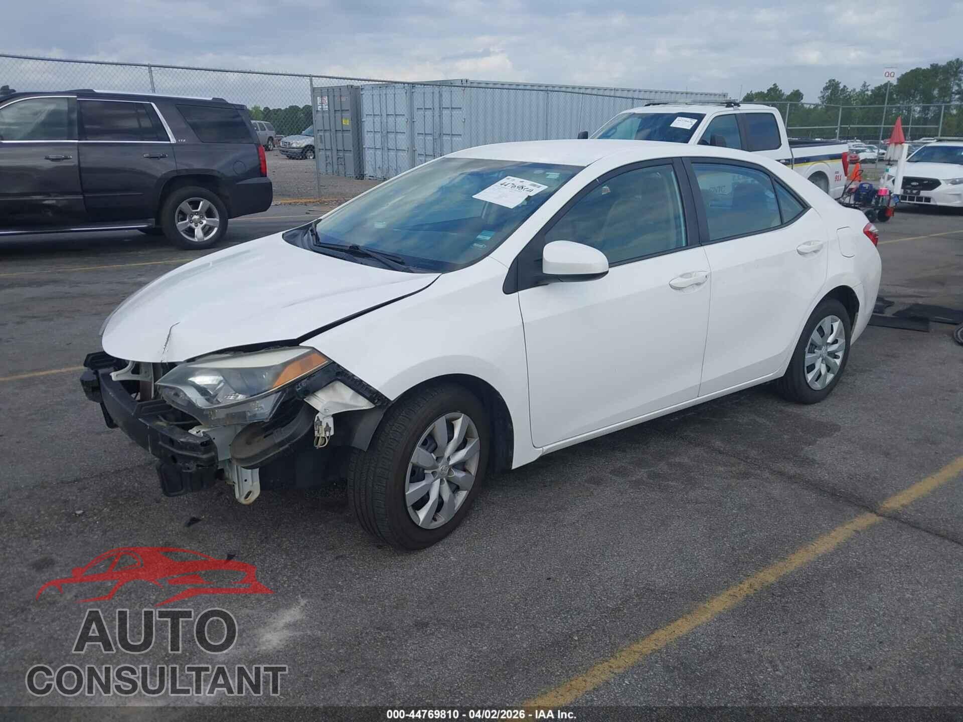 TOYOTA COROLLA 2015 - 2T1BURHE4FC257100