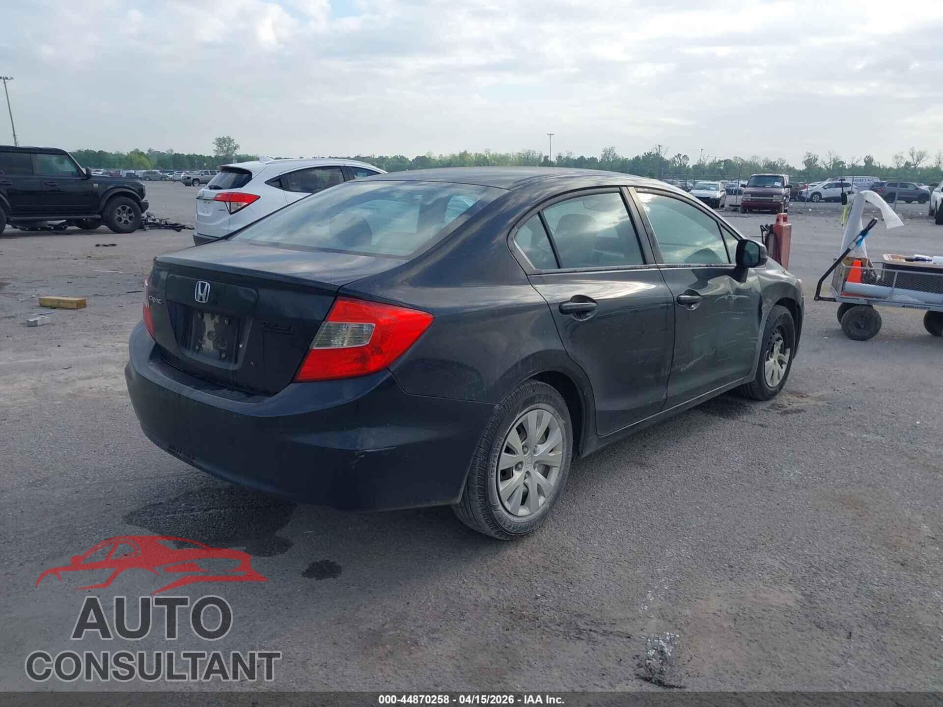 HONDA CIVIC 2012 - 2HGFB2F55CH310830