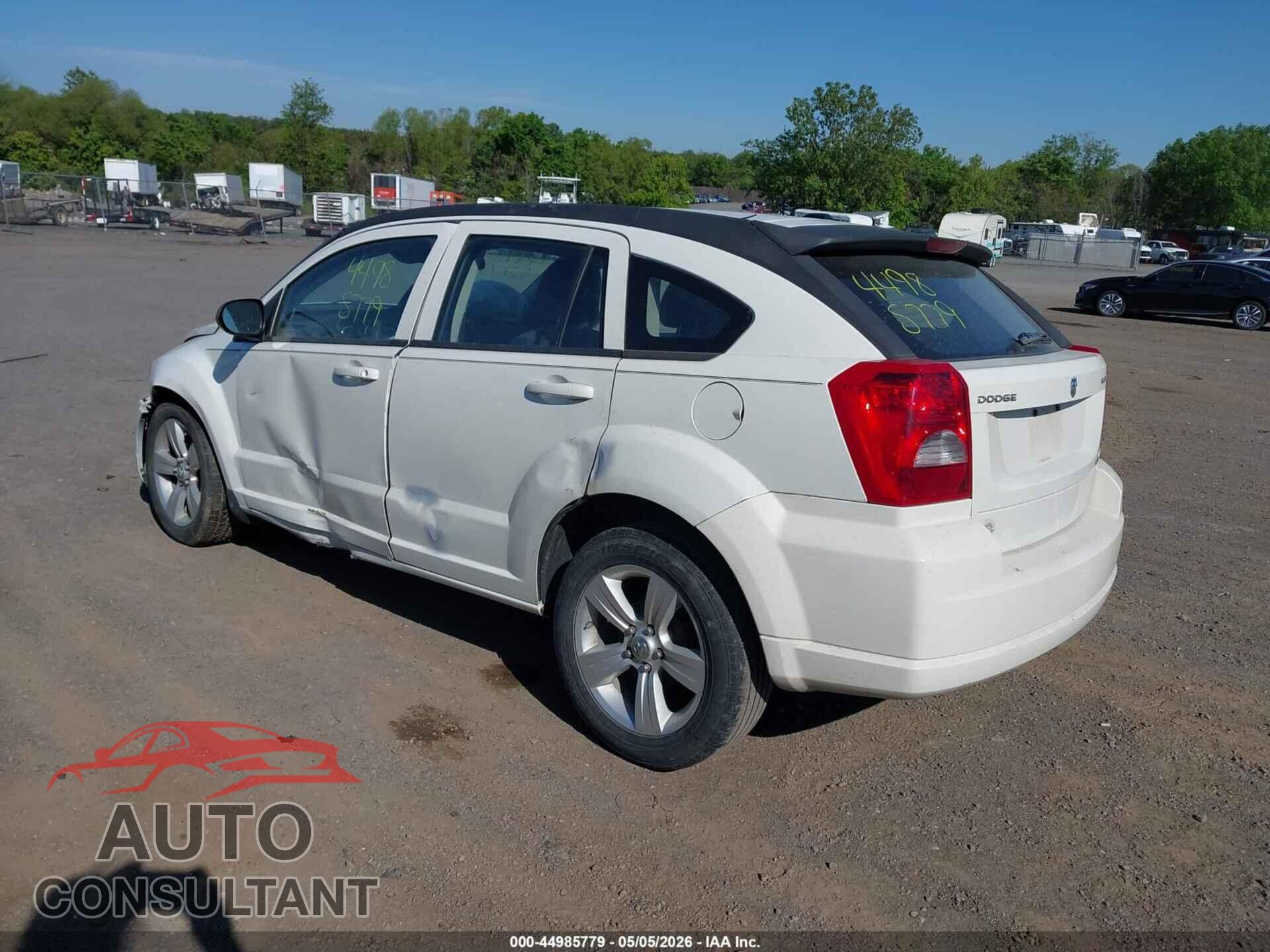 DODGE CALIBER 2010 - 1B3CB4HA6AD607897