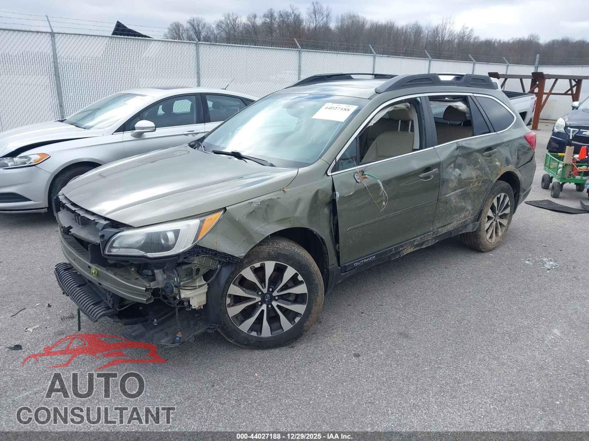 SUBARU OUTBACK 2015 - 4S4BSBNC8F3298236