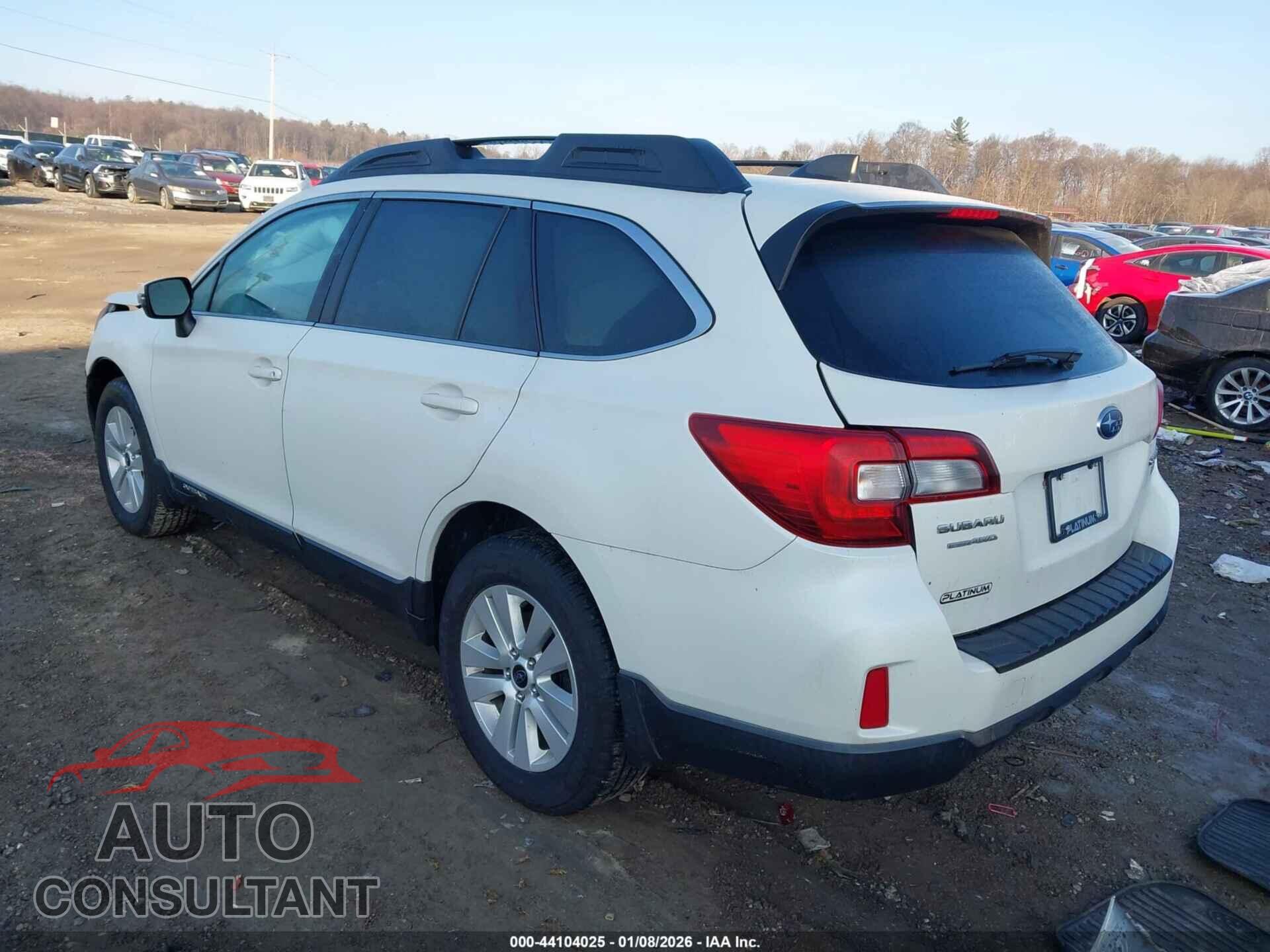 SUBARU OUTBACK 2017 - 4S4BSAFCXH3385597