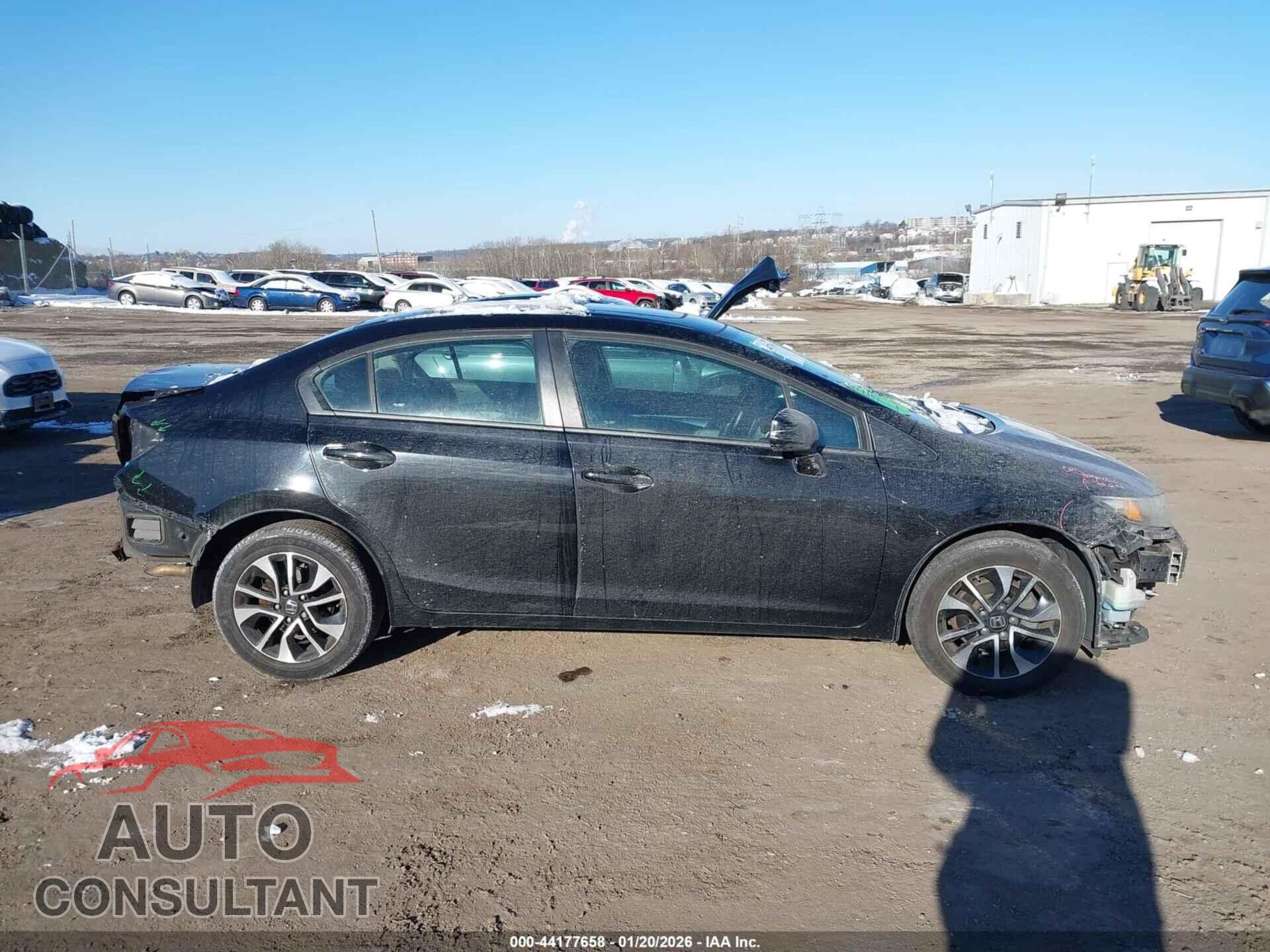 HONDA CIVIC 2013 - 19XFB2F86DE289086