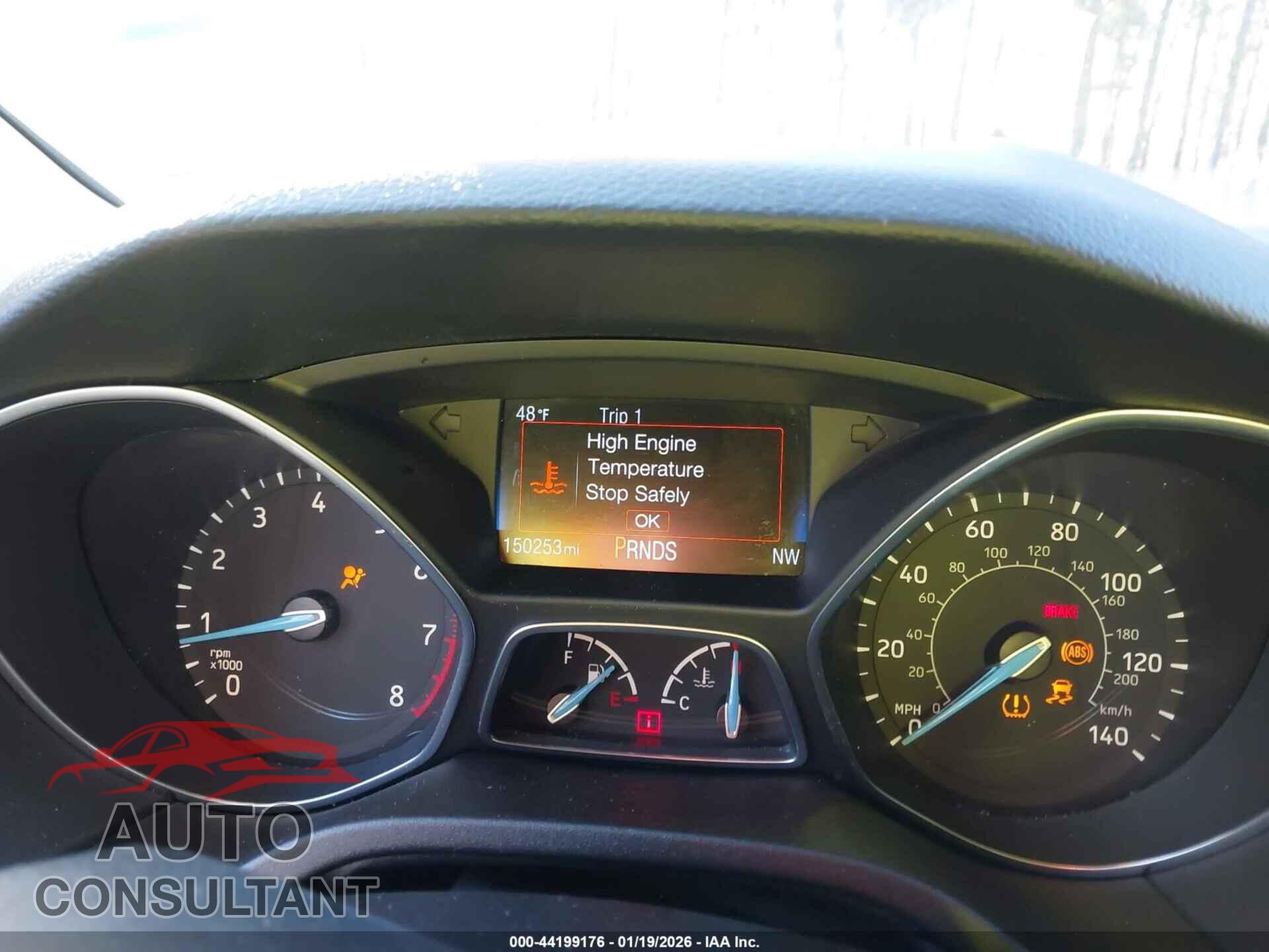 FORD FOCUS 2016 - 1FADP3K25GL230791