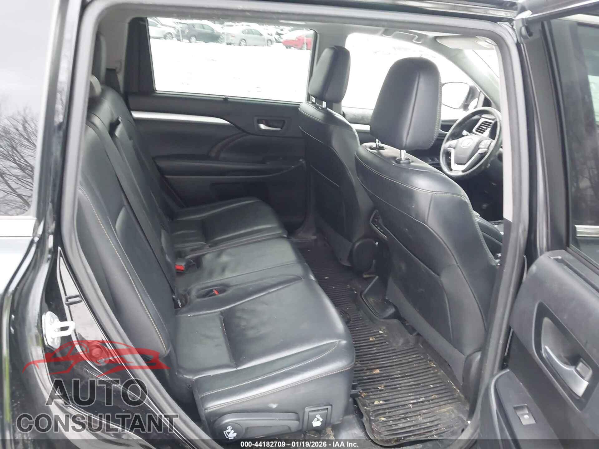 TOYOTA HIGHLANDER 2017 - 5TDJZRFH4HS391111