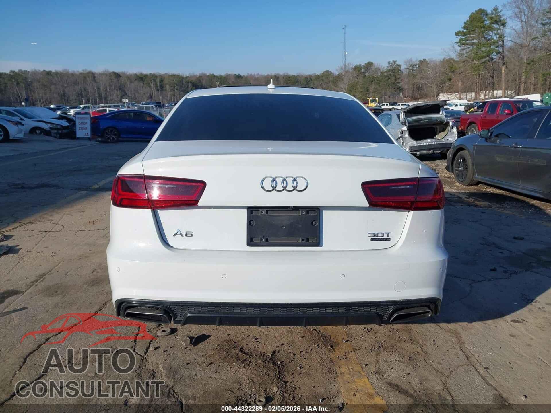 AUDI A6 2017 - WAUF3AFC9HN125020