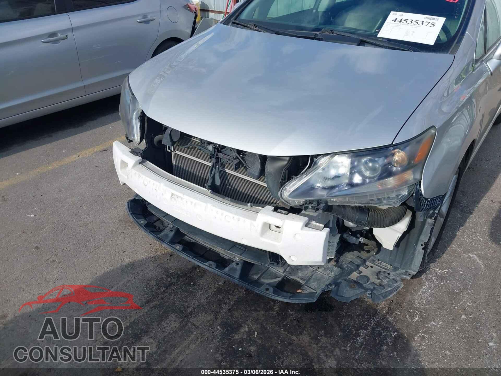 LEXUS HS 250H 2010 - JTHBB1BAXA2016211