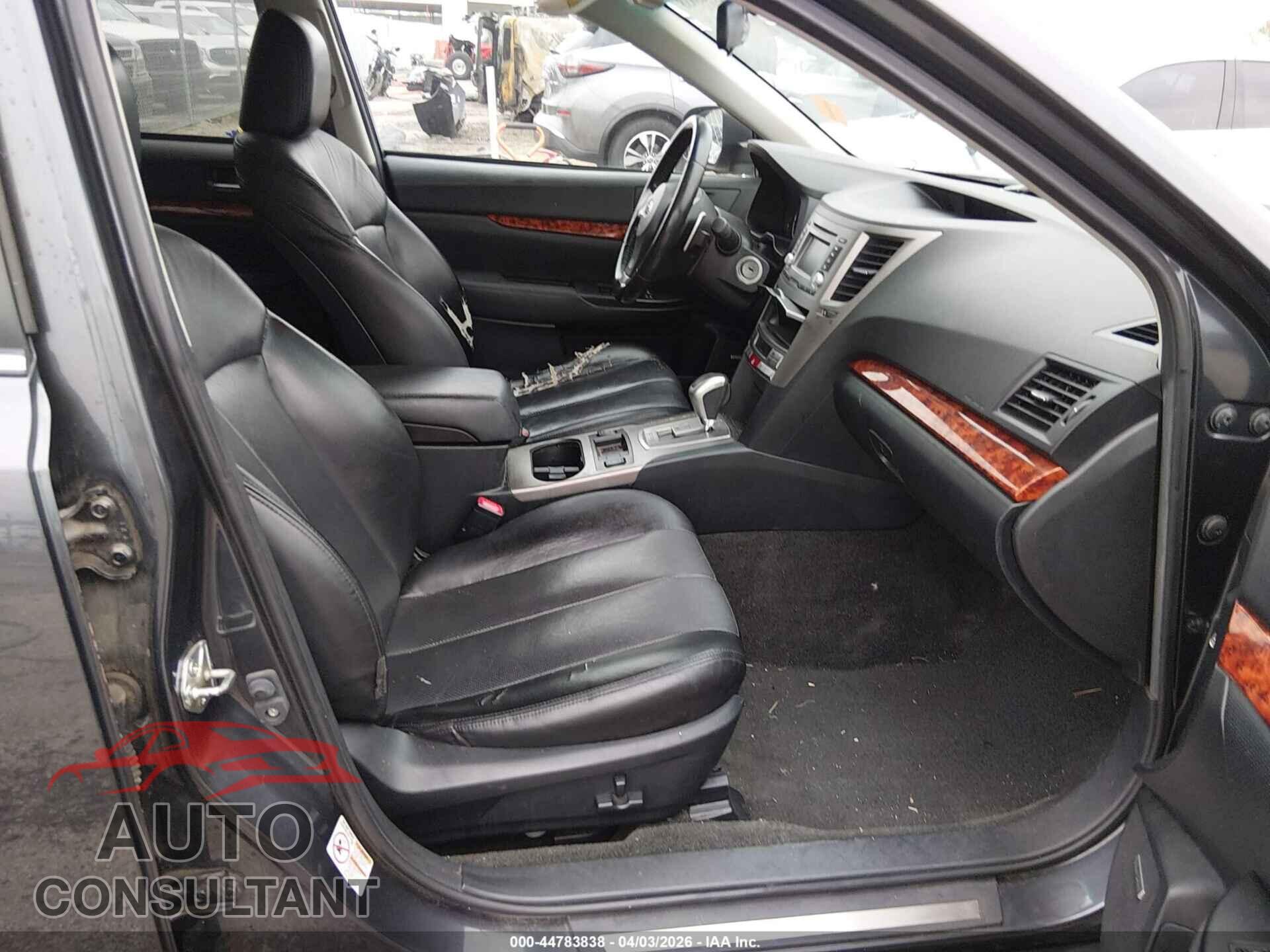 SUBARU OUTBACK 2012 - 4S4BRCJC0C3229883