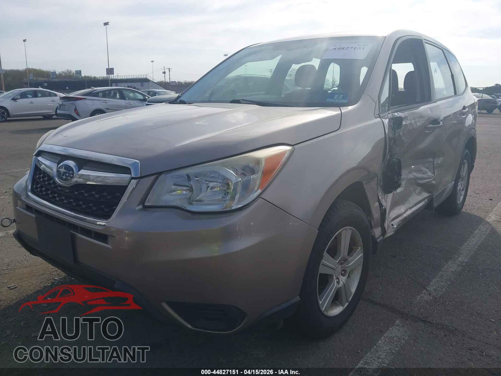 SUBARU FORESTER 2014 - JF2SJAAC6EH539706