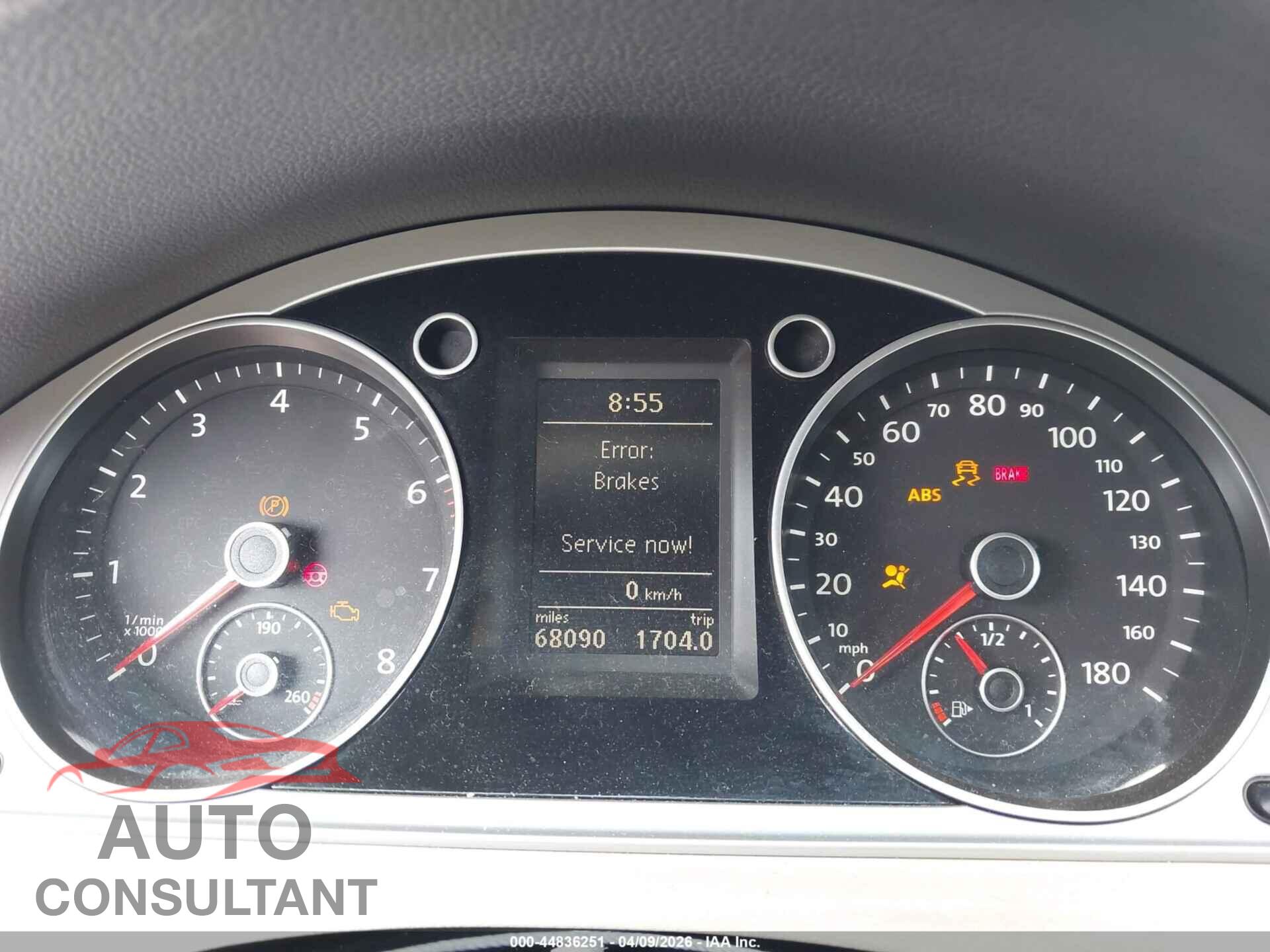 VOLKSWAGEN CC 2012 - WVWMP7AN9CE548540