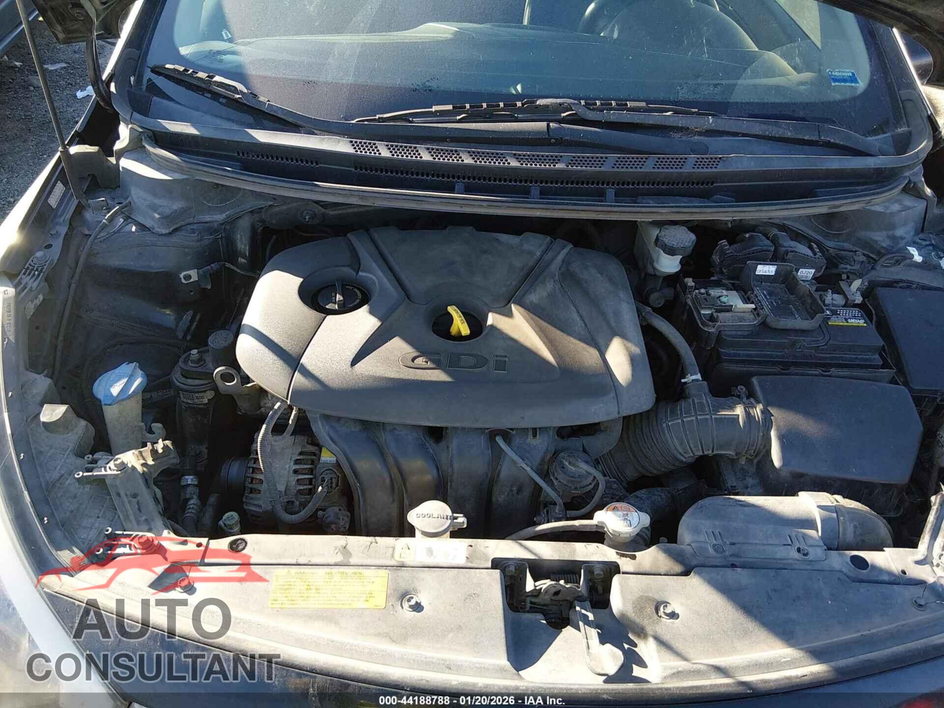 KIA FORTE 2016 - KNAFK5A86G5538671