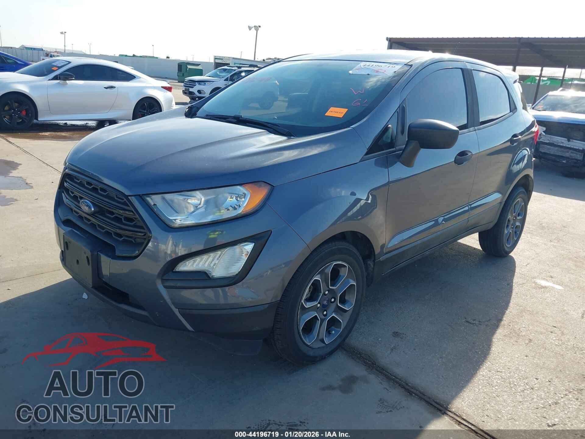 FORD ECOSPORT 2020 - MAJ3S2FEXLC371553