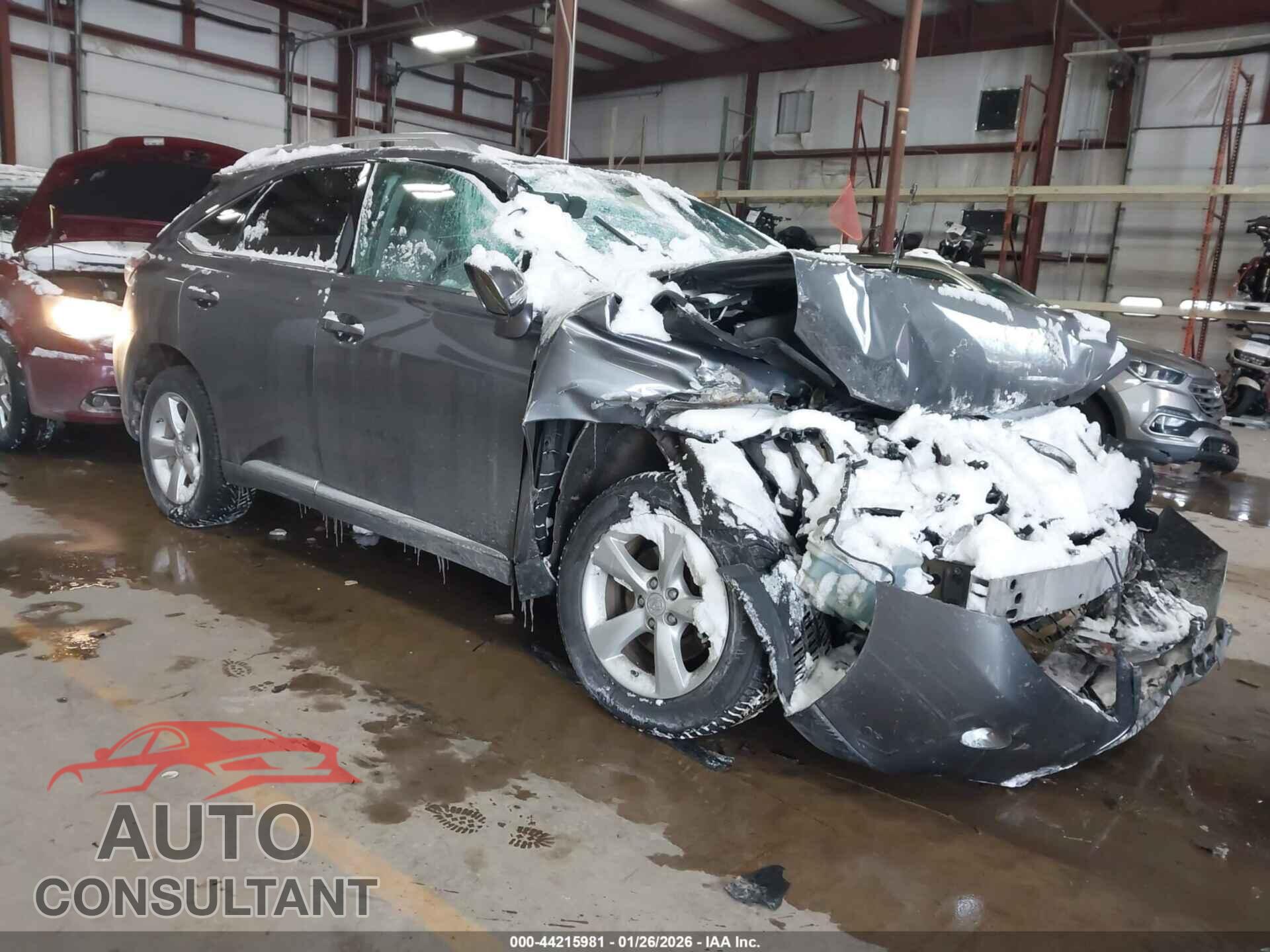 LEXUS RX 350 2013 - 2T2BK1BA3DC161948